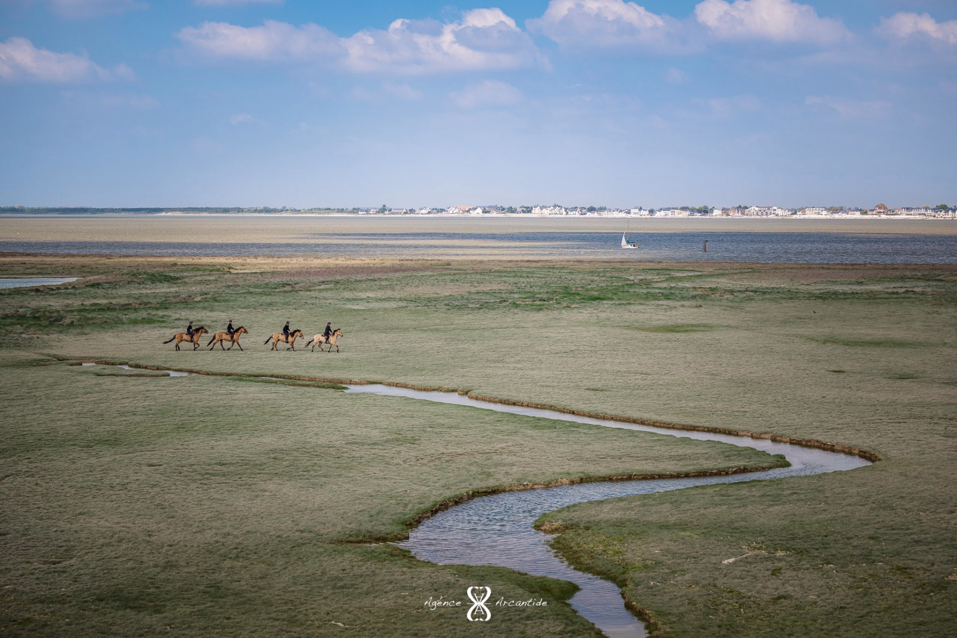 Randonnée à cheval en Baie de Somme