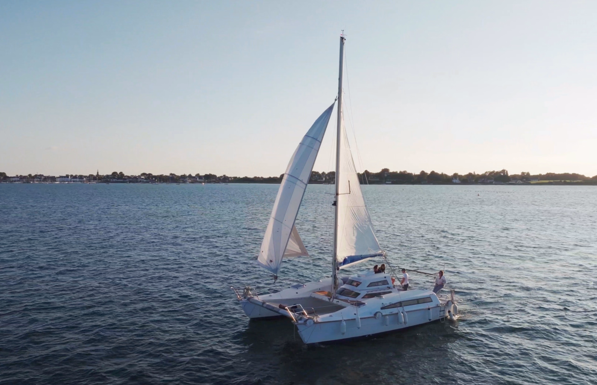 🚢 Bateau de croisière à voile - Jour 1