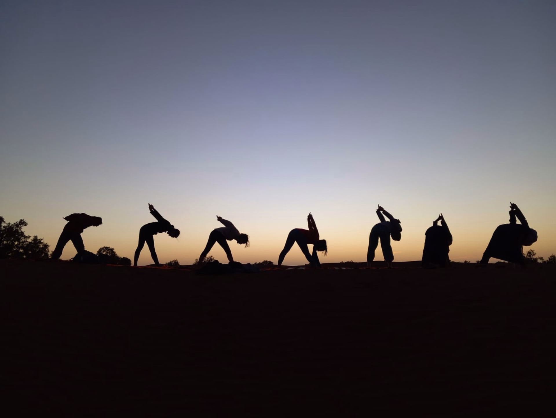Trek initiatique, yoga, méditation, ayurvéda dans le désert du Sahara