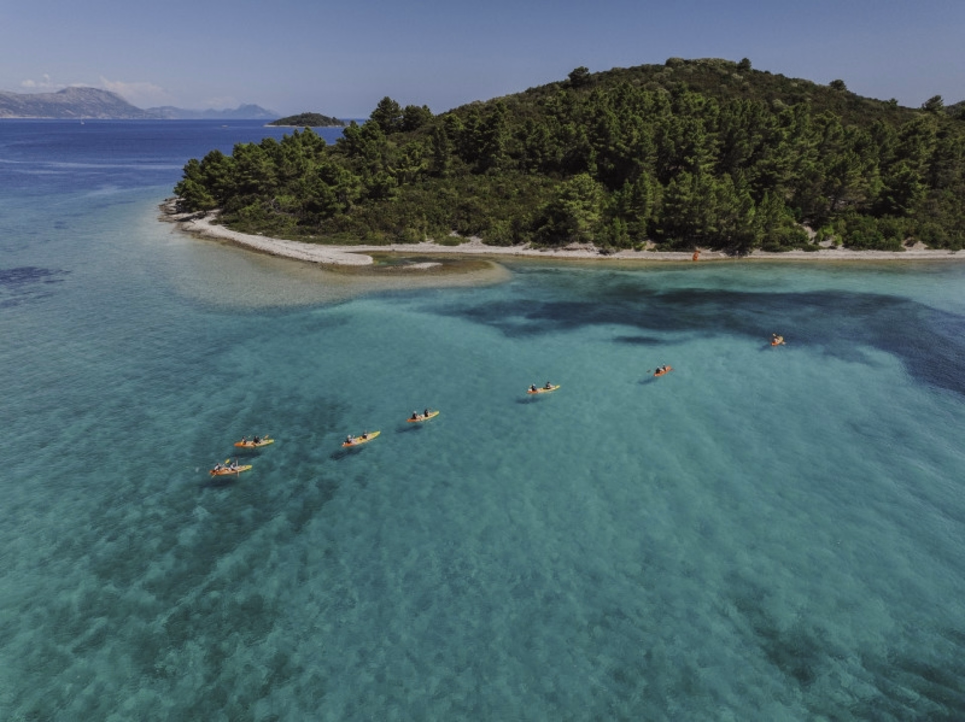 Voilier et activités nautiques à Lumbarda en Croatie
