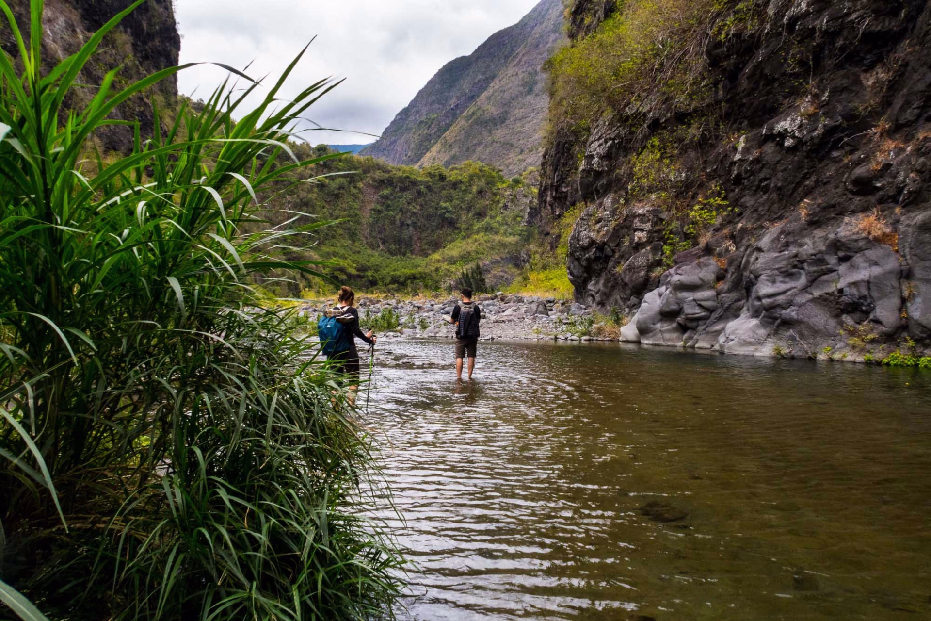 Excursion randonnée à La Réunion : le tour des Ilets du bas Mafate
