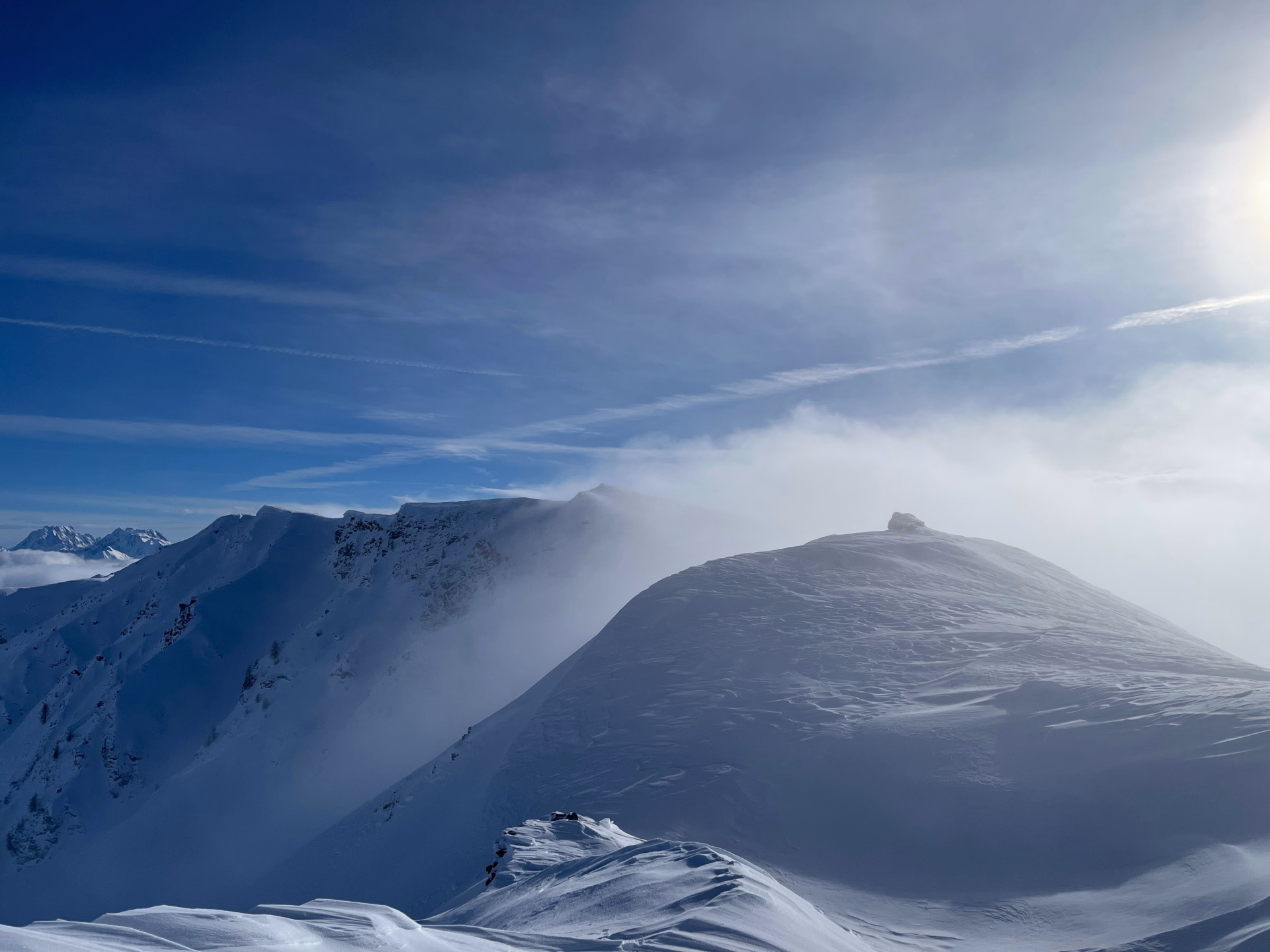 Ski de randonnée dans le Val Maira en Italie