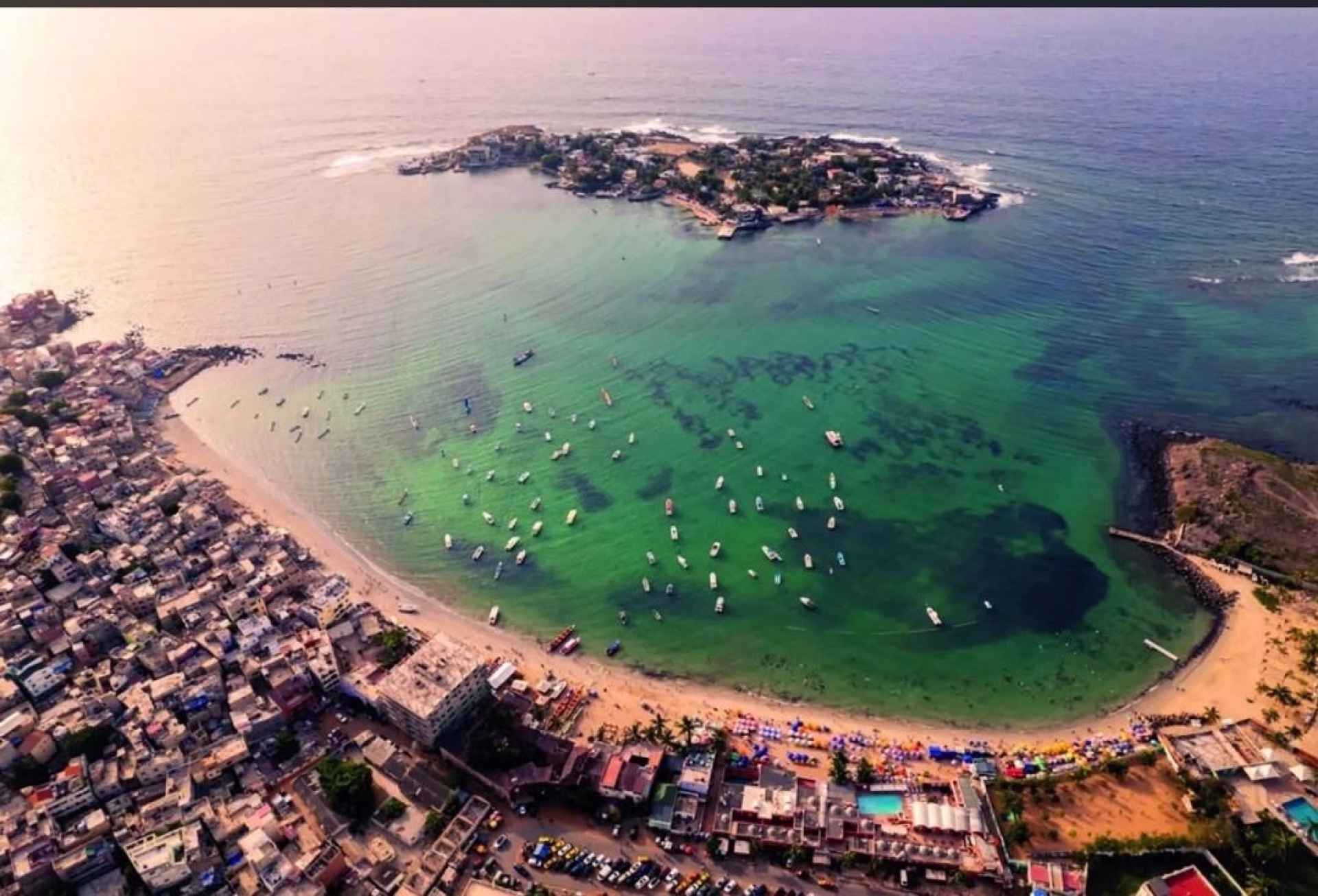 L'excellence du surf, au cœur de l'île de Ngor au large du Sénégal