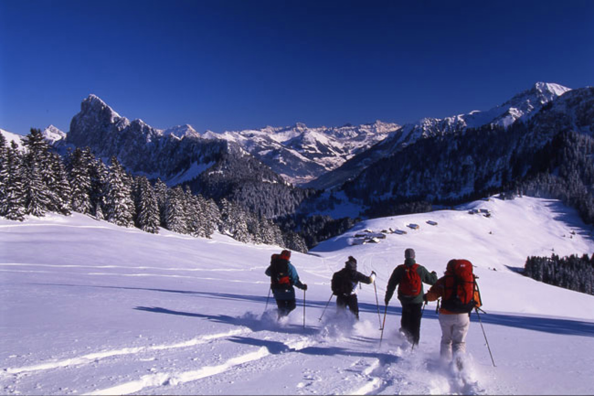 Escursioni con le ciaspole e panorami mozzafiato in abbondanza