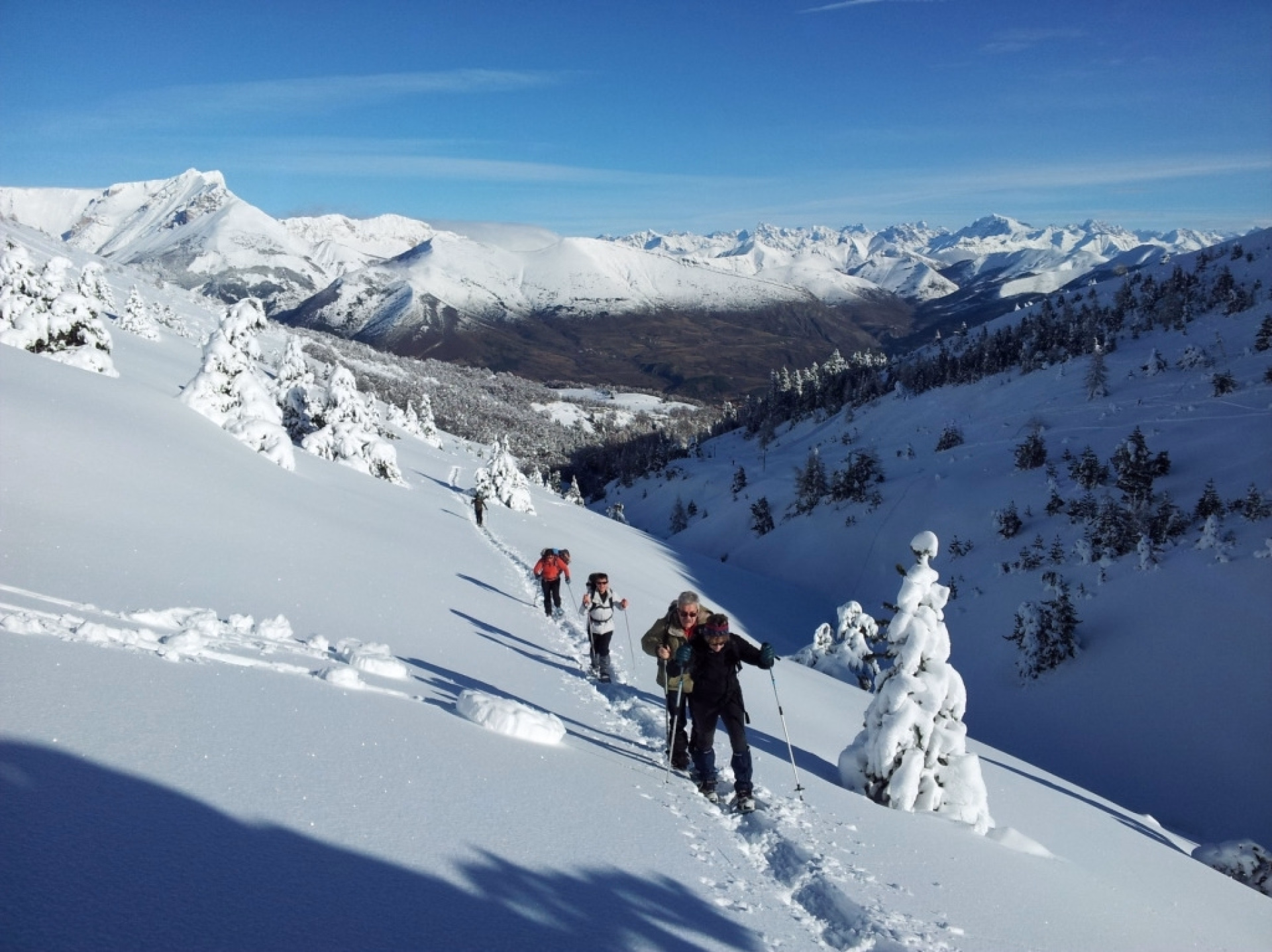 Séjour raquettes et nuits en gîte dans les Hautes-Alpes - 7 jours