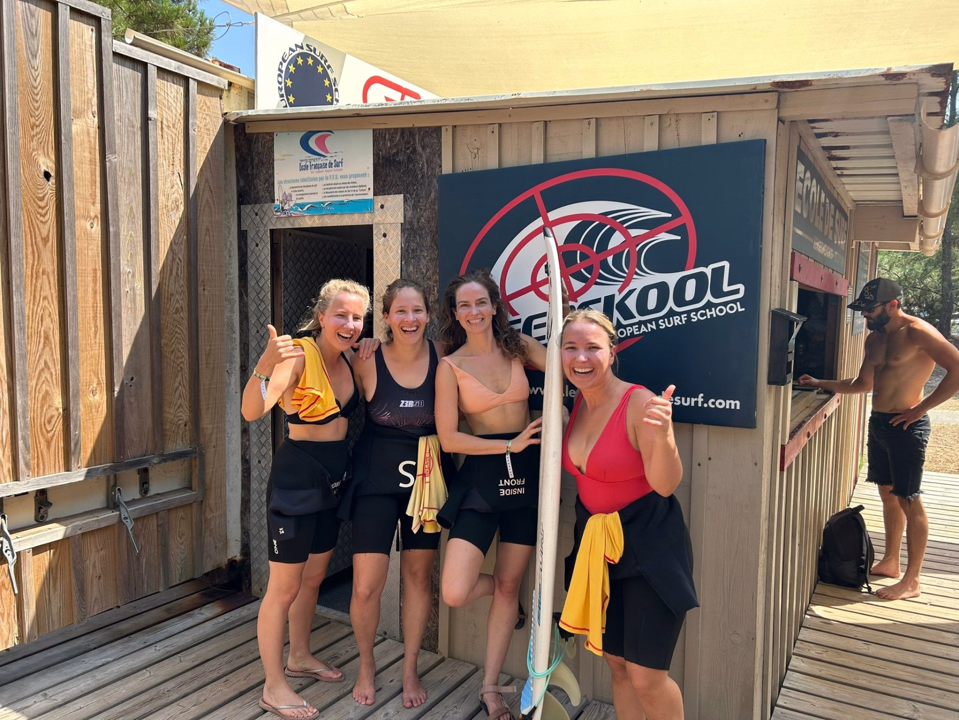 Surf & Yoga sous le soleil du Porge Océan