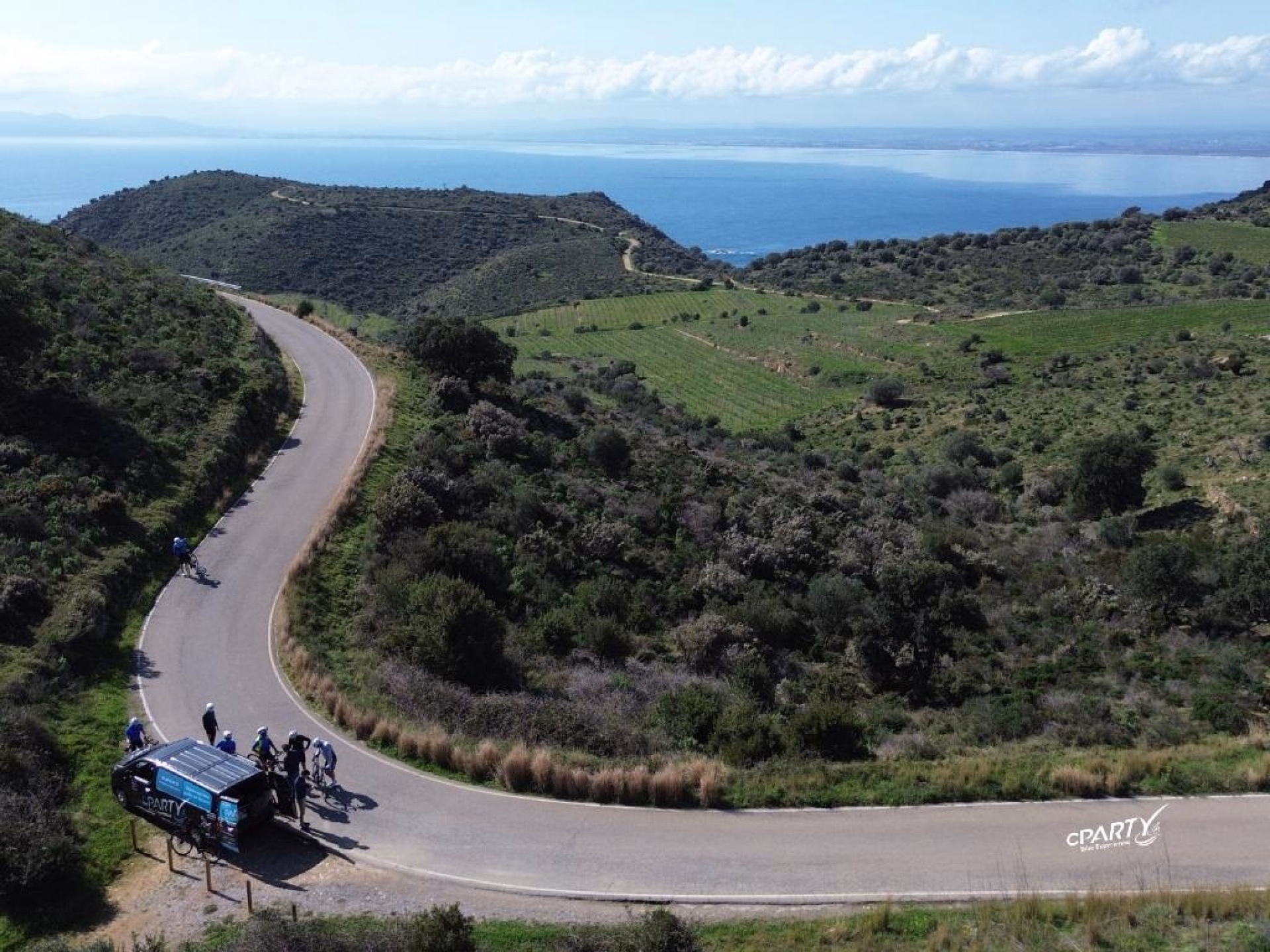 Cyclisme à Rosas avec un entraîneur du World Tour