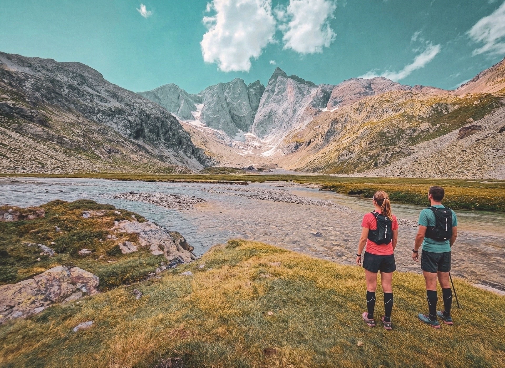 Stage de trail face au Vignemale dans les Pyrénées
