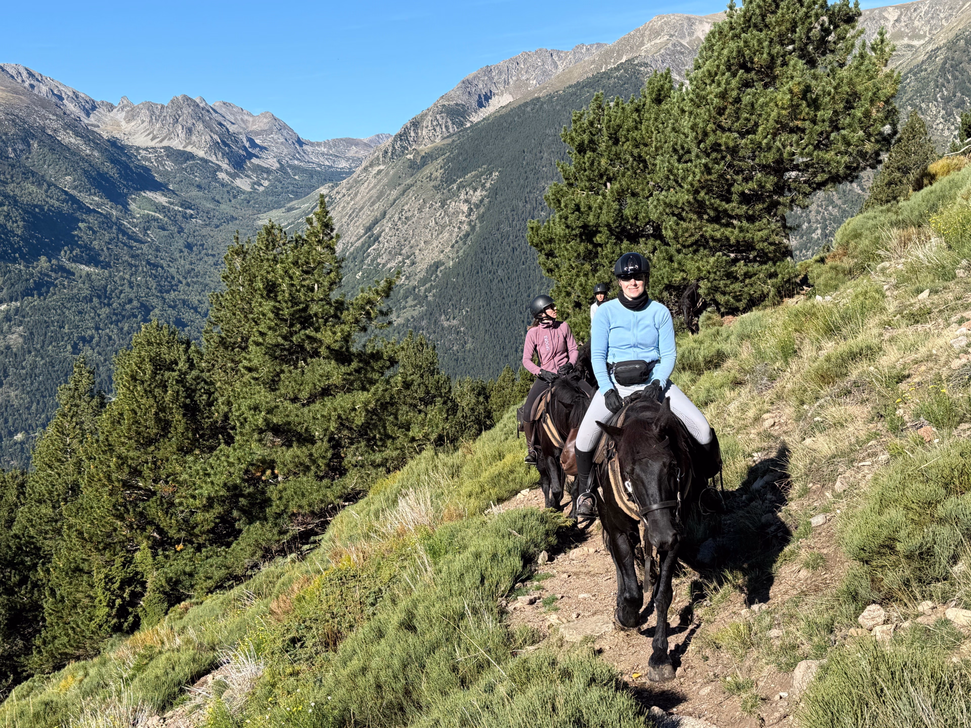 Brame du cerf en Pyrénées catalanes à cheval
