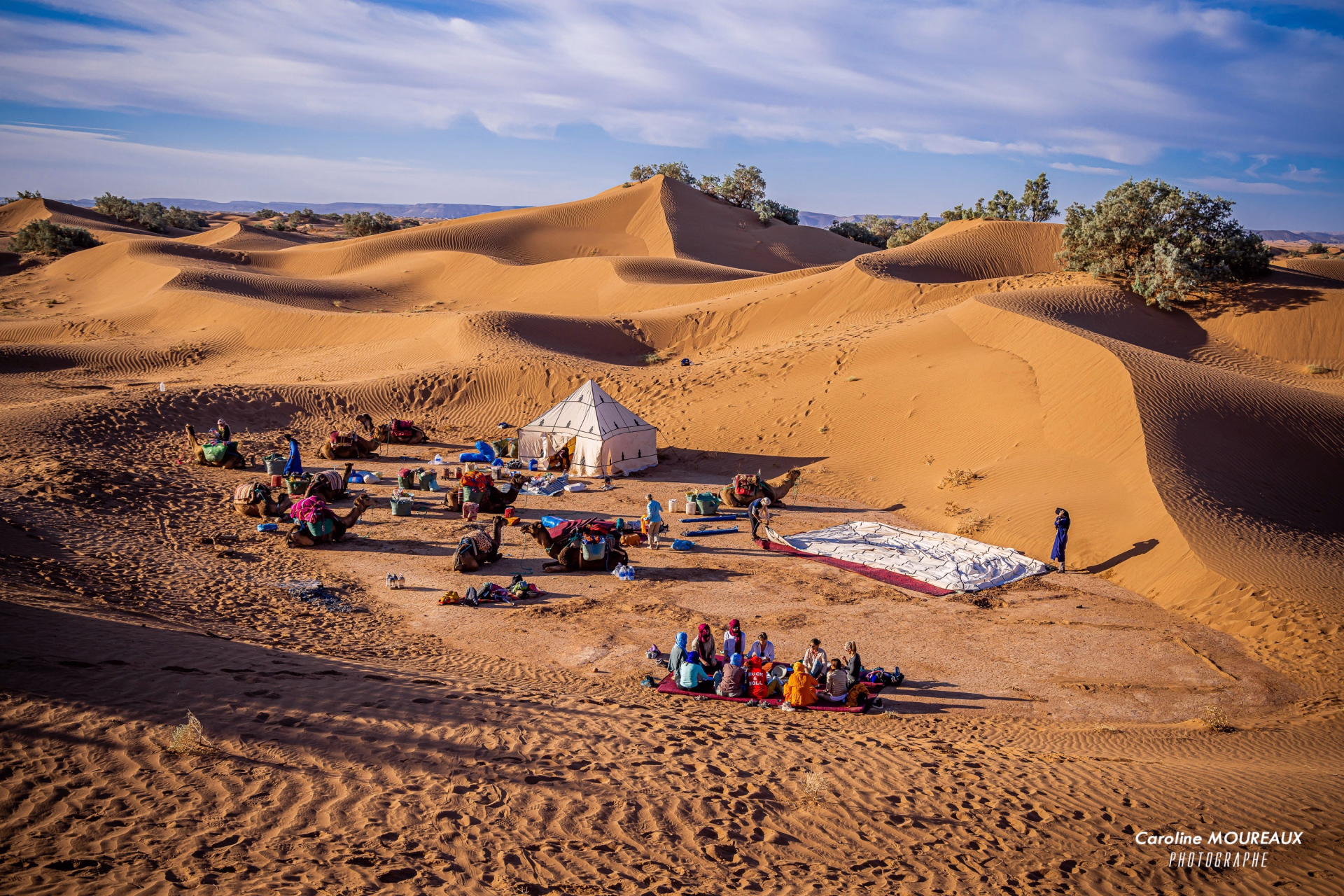 Retraite de yoga immersive et trek au cœur du Sahara