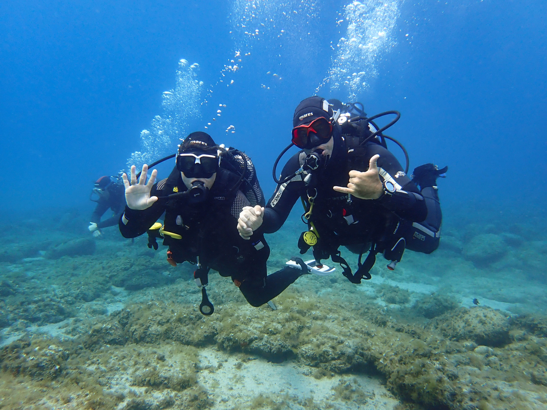Découverte de la plongée au musée atlantique de Lanzarote