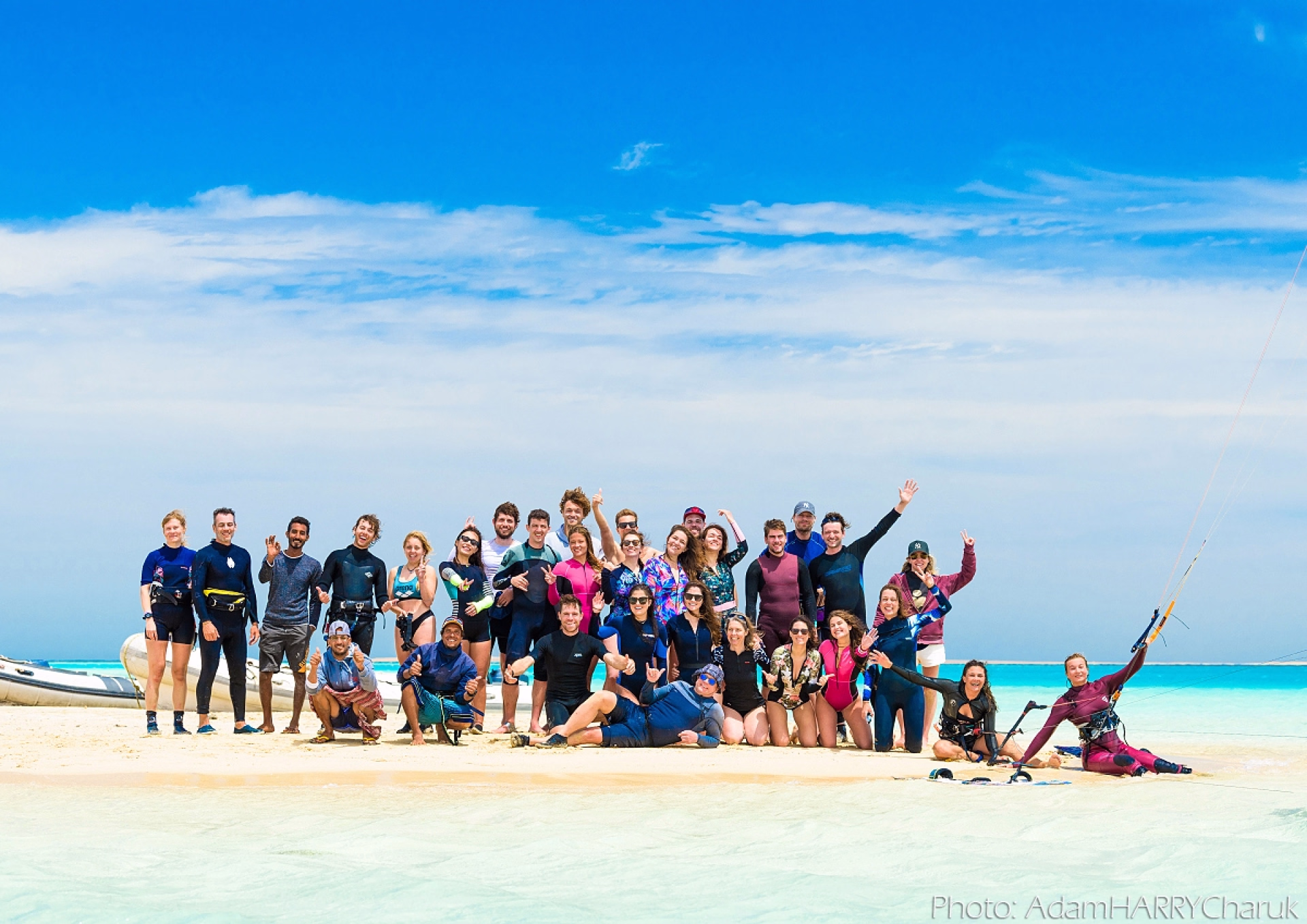 Kitesurf itinérant en mer Rouge sur des spots secrets
