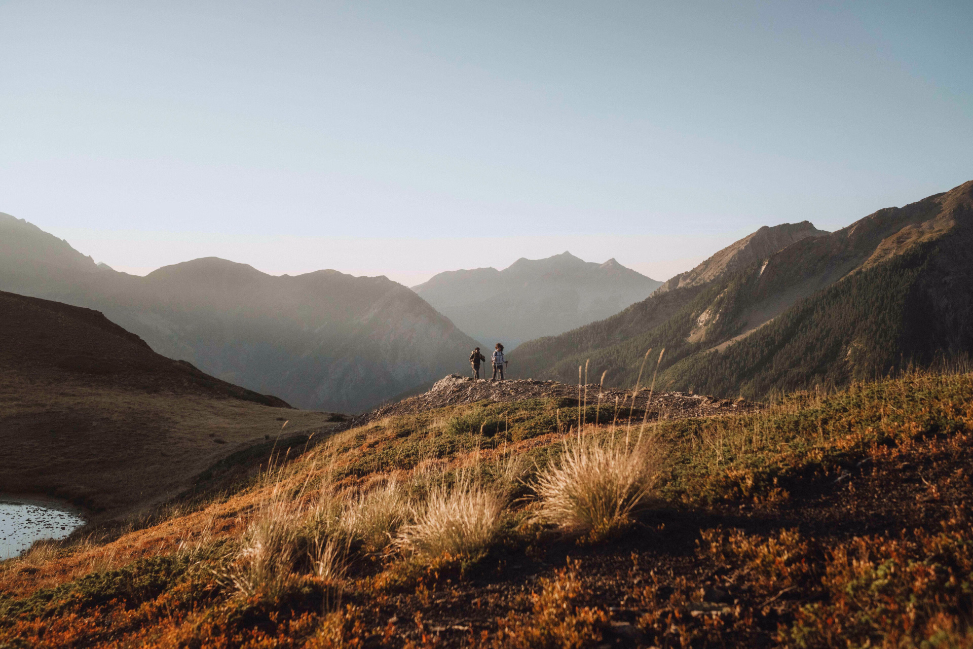 Randonnée dans les Alpes