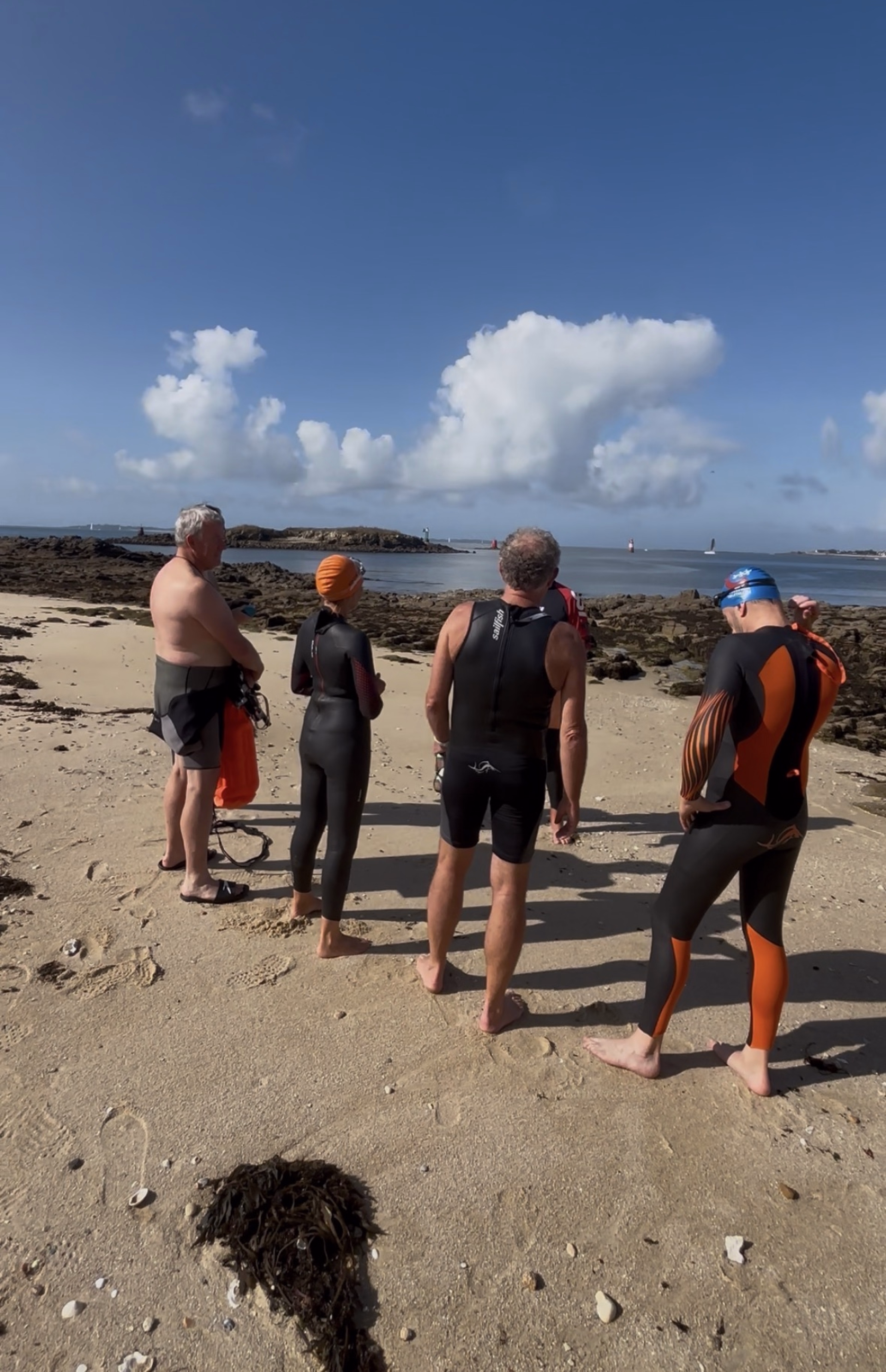 3 jours de nage en eau libre, sophrologie et massage en Bretagne