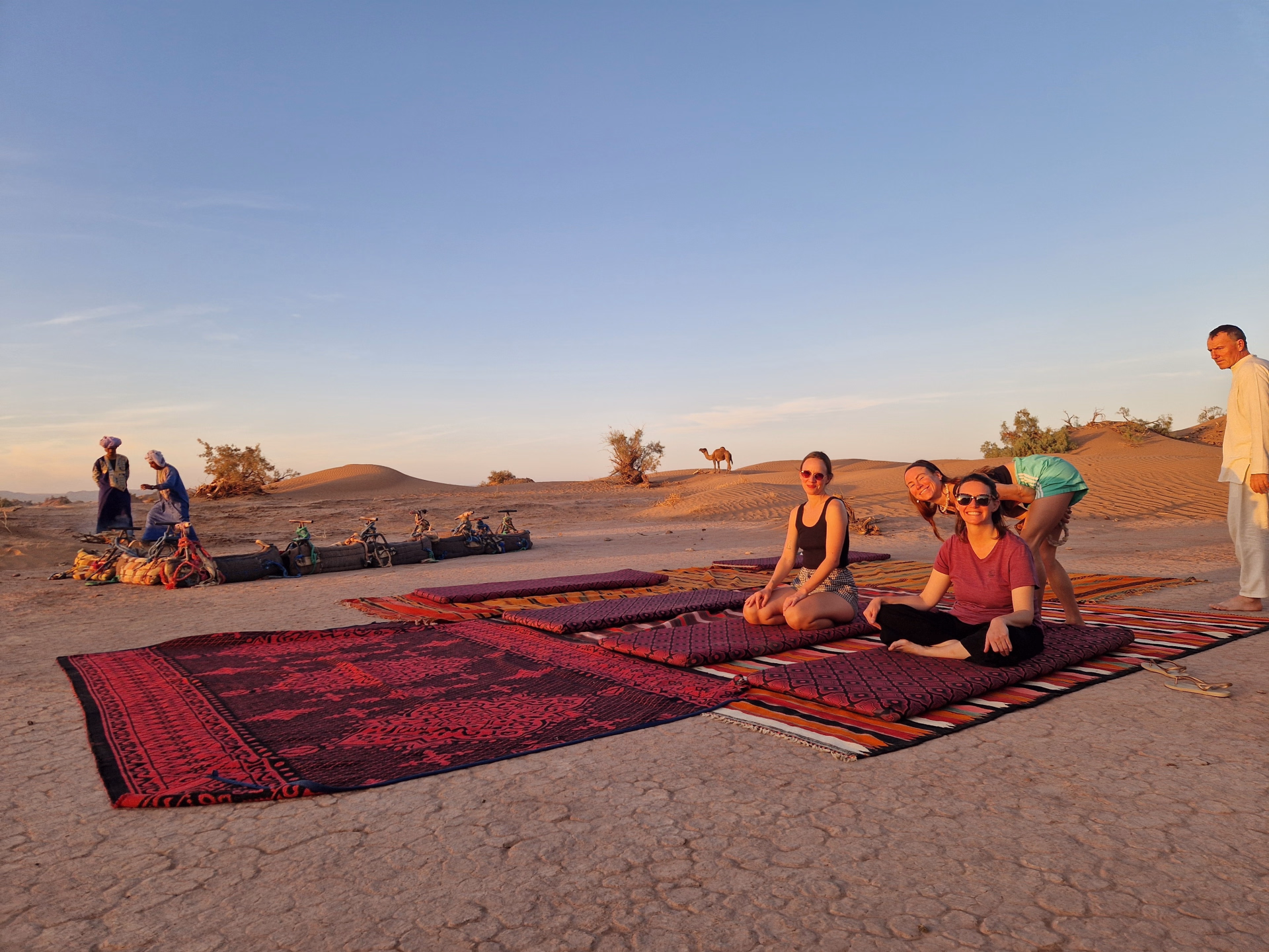 Voyage marche et yoga au cœur du Sahara