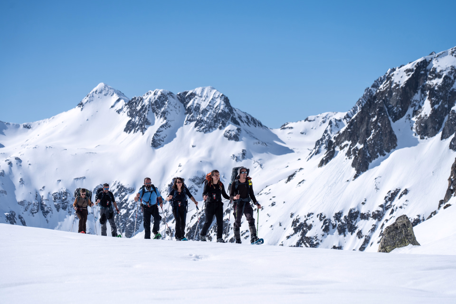 Schneeschuhwanderung zum Jahreswechsel in der Wallonischen Schutzhütte