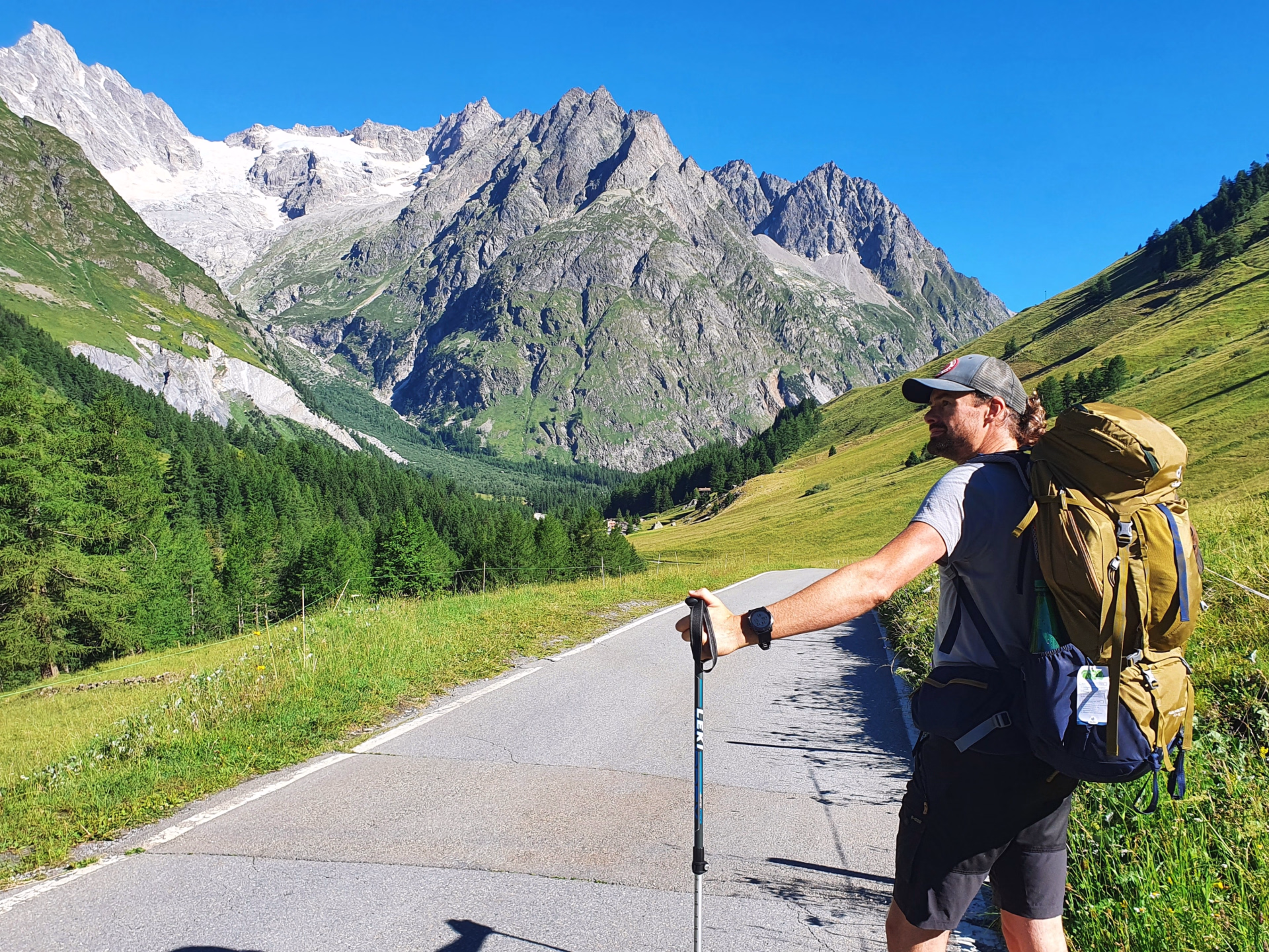 Mini Tour du Mont Blanc en liberté côté Suisse