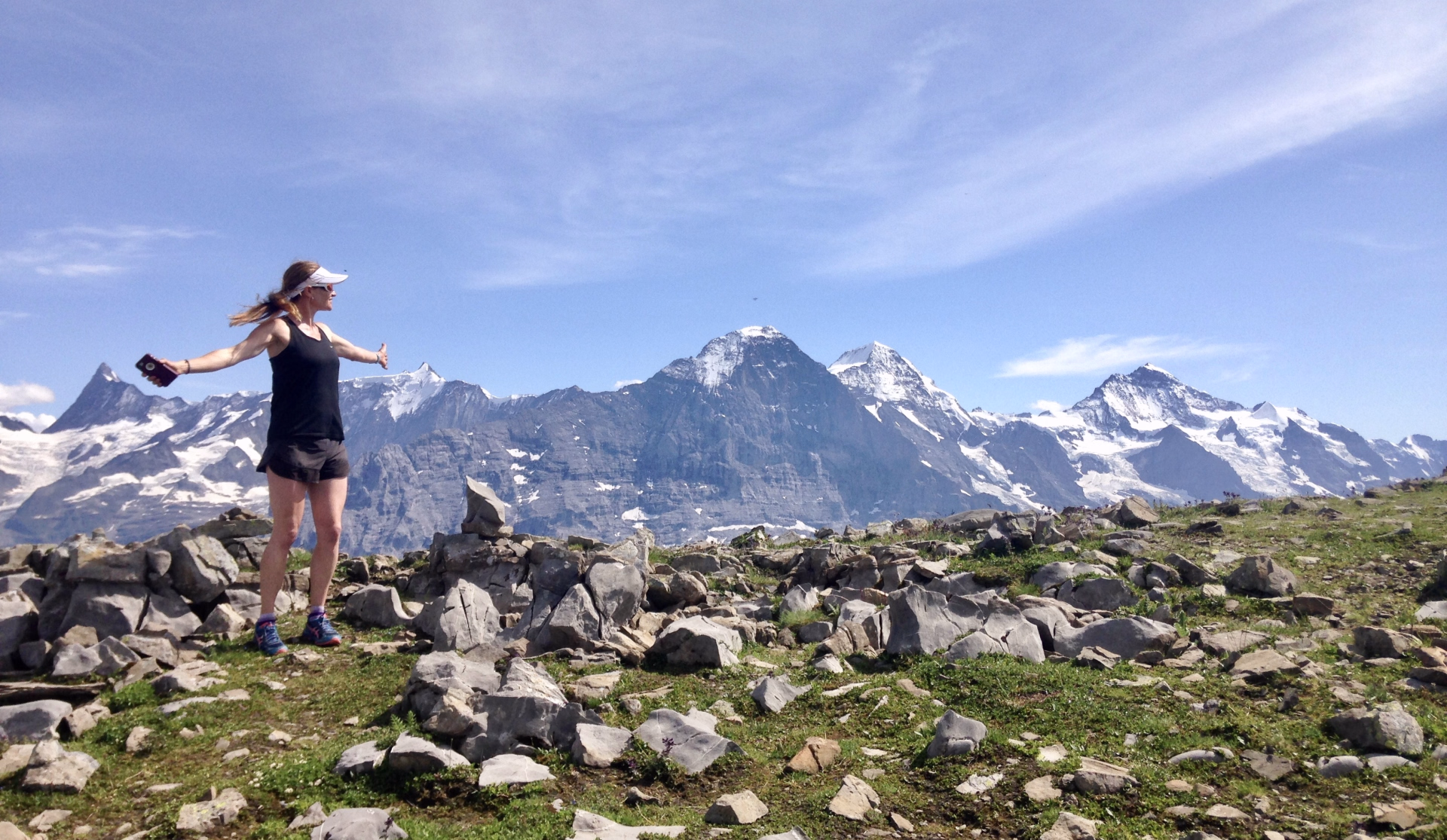 Stage trail face aux glaciers de l’Oberland suisse
