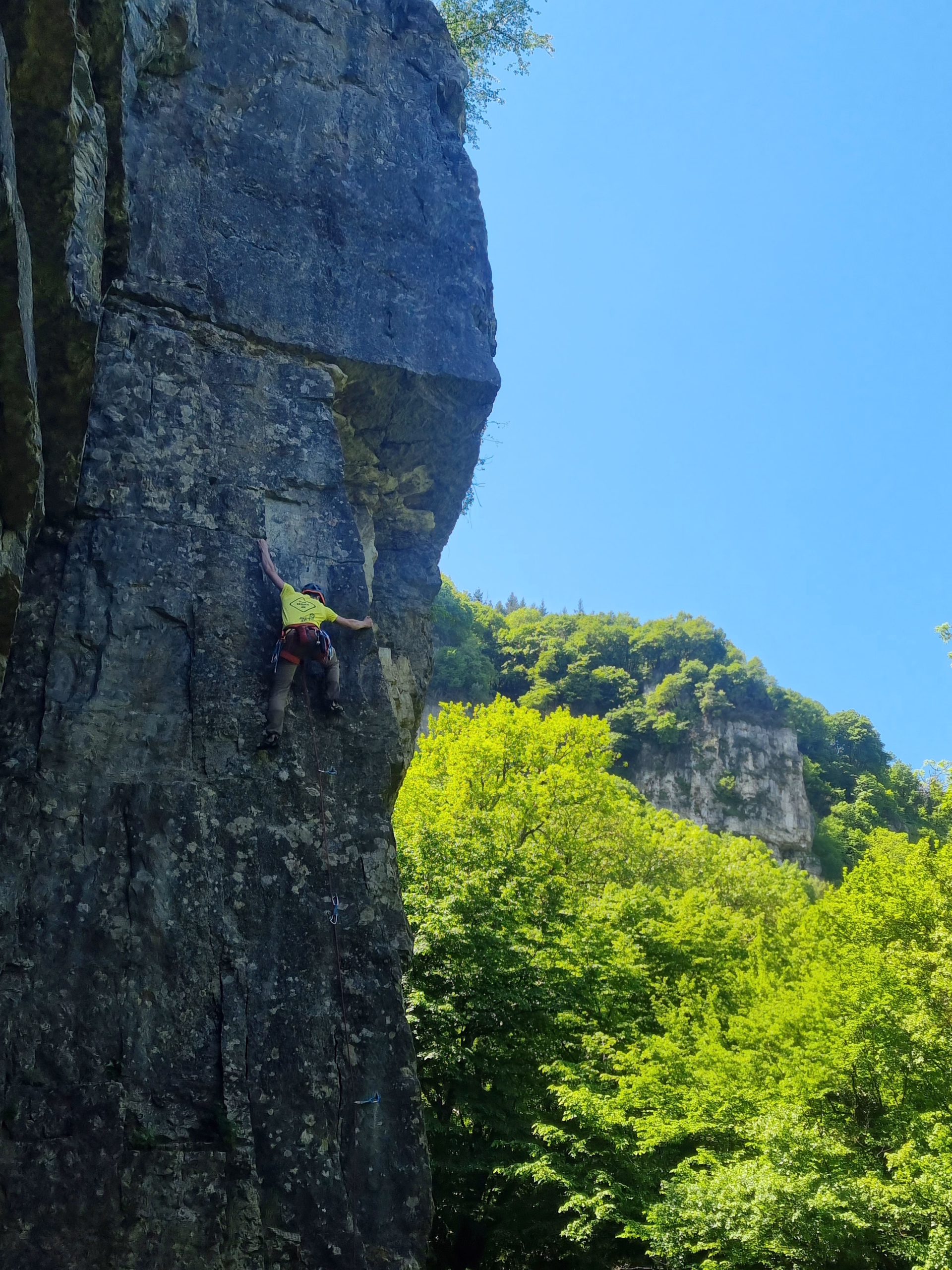 Séjour escalade et itinérance à vélo le long de la via Rhôna