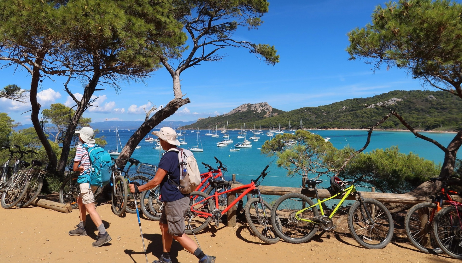 Randonnée sur les Iles d'Or : Porquerolles et Port Cros