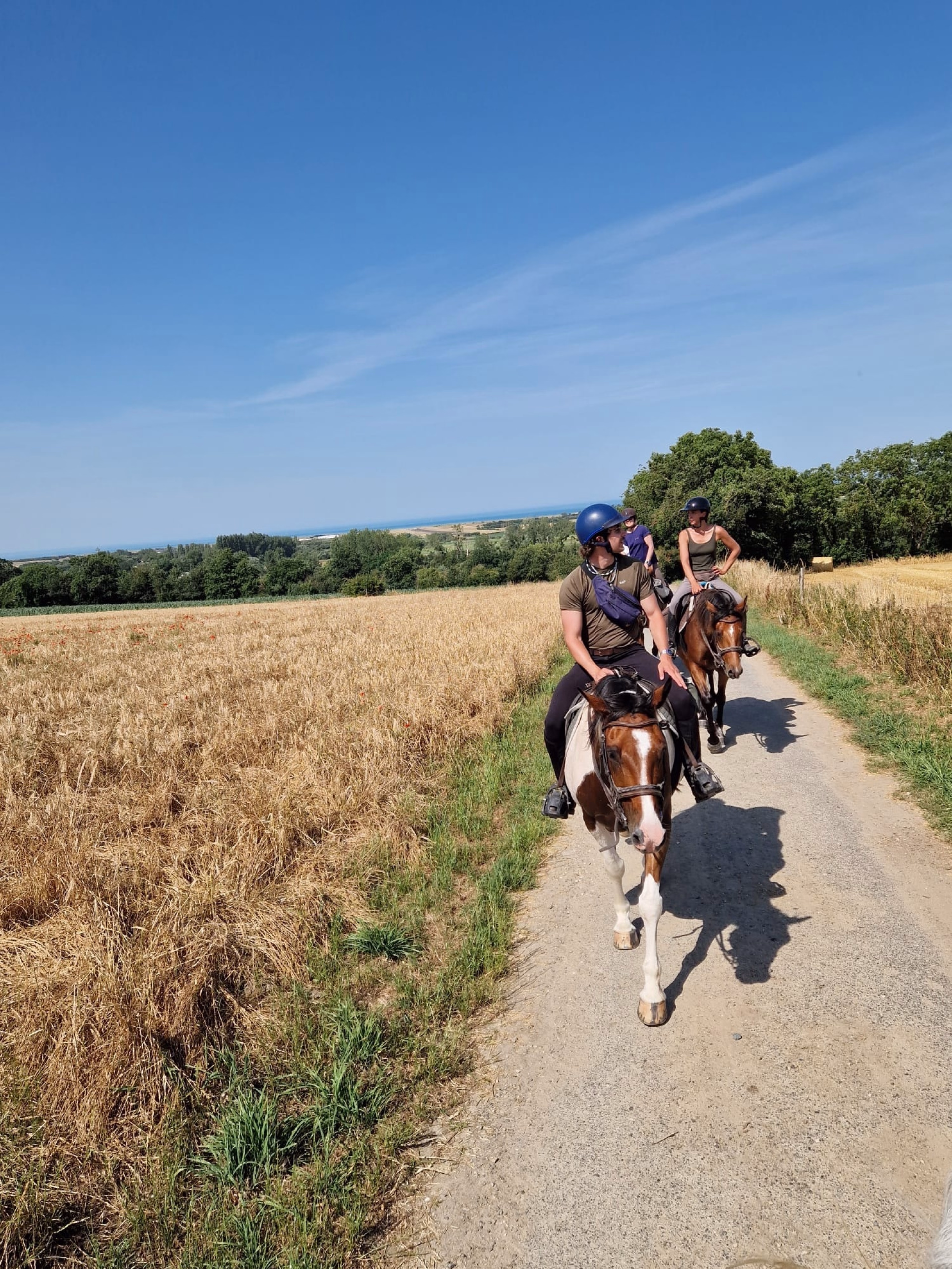 Reiten zu den Stränden von La Vanlée