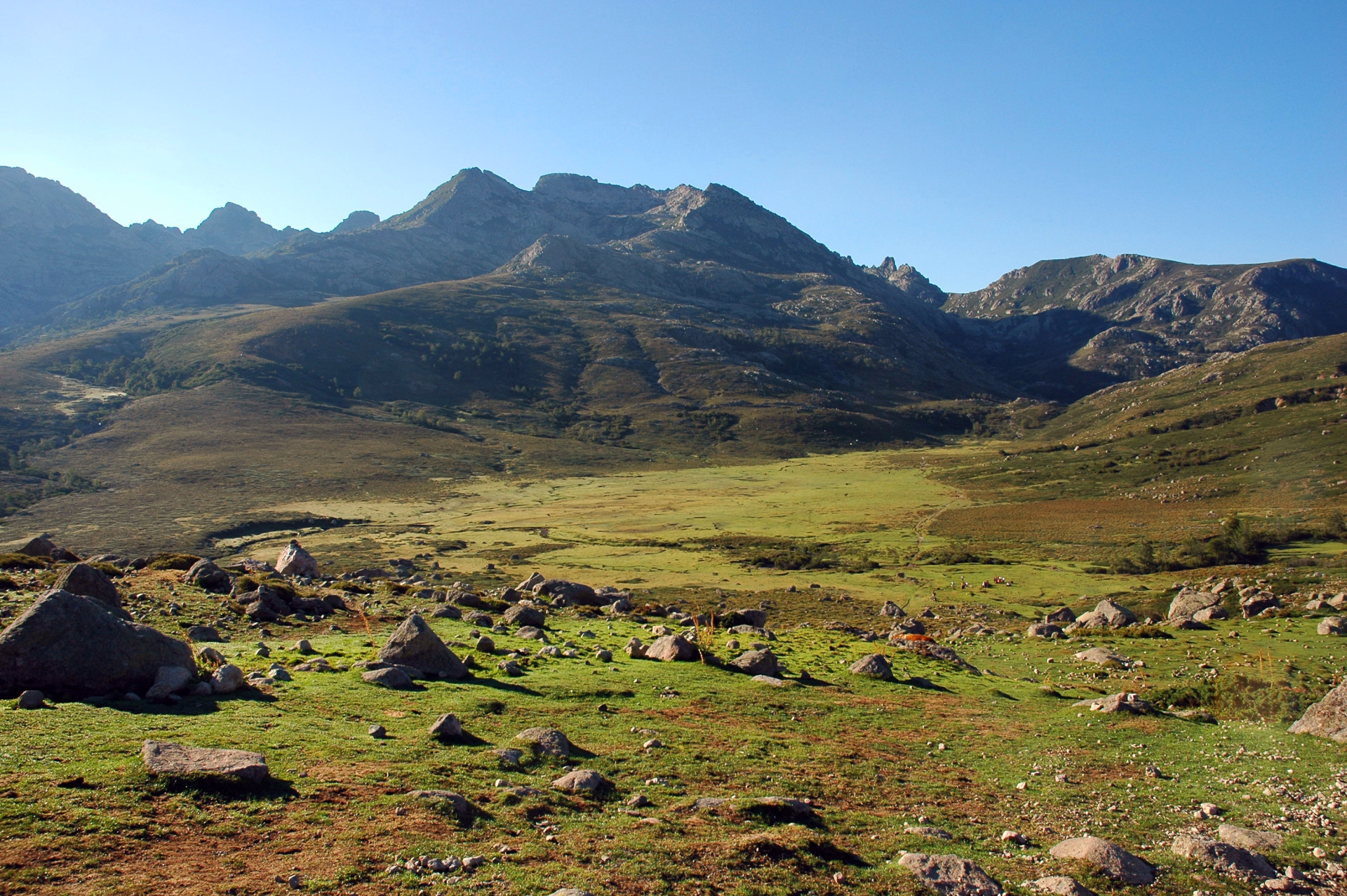 Le GR20 Nord tracé originel en groupe