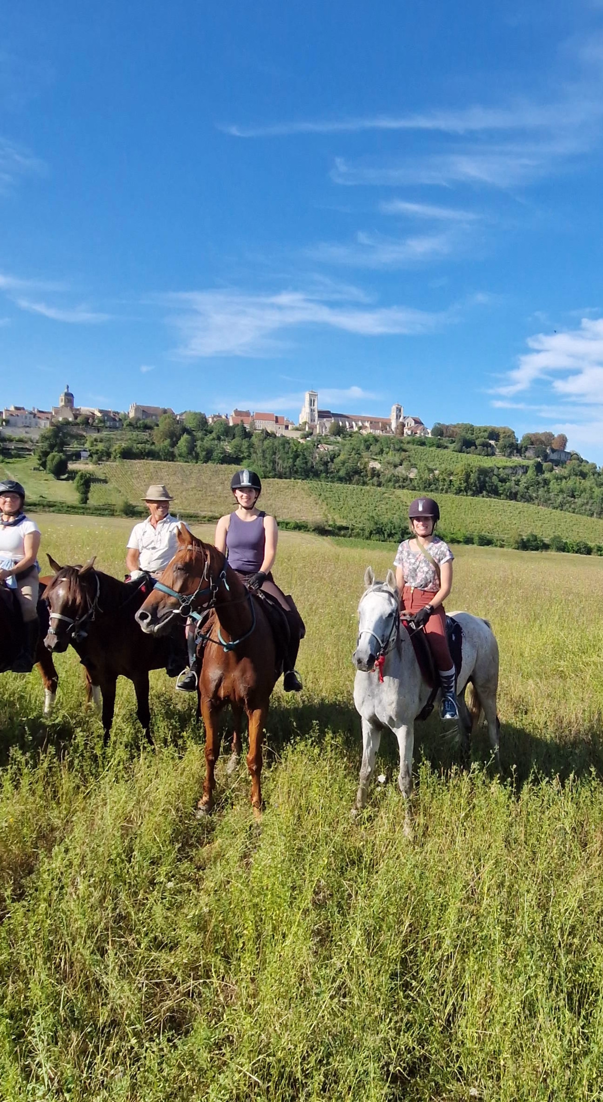 Randonnée équestre  des lacs du Morvan