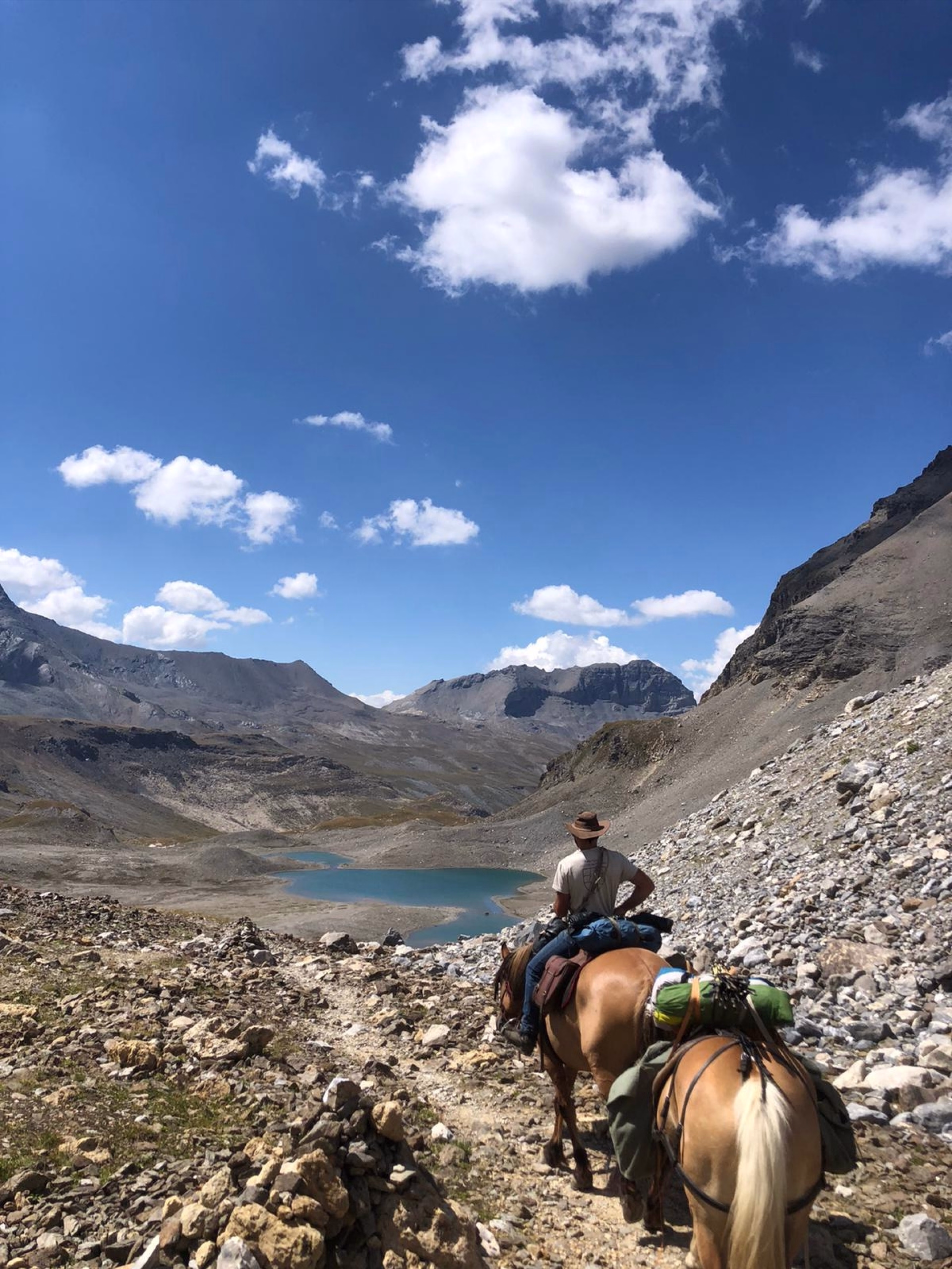 Randonnée équestre en Vanoise et nuits en refuge