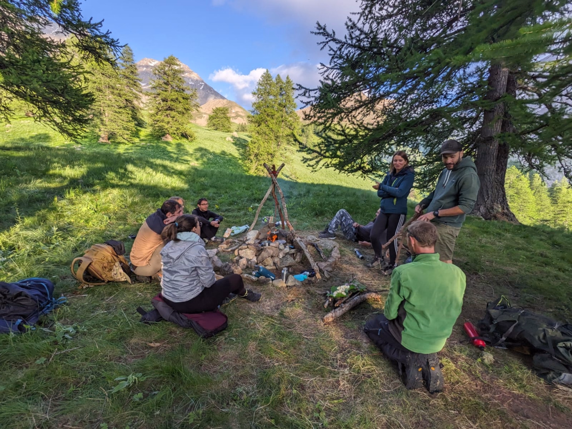 Stage survie de 3 jours dans les Alpes