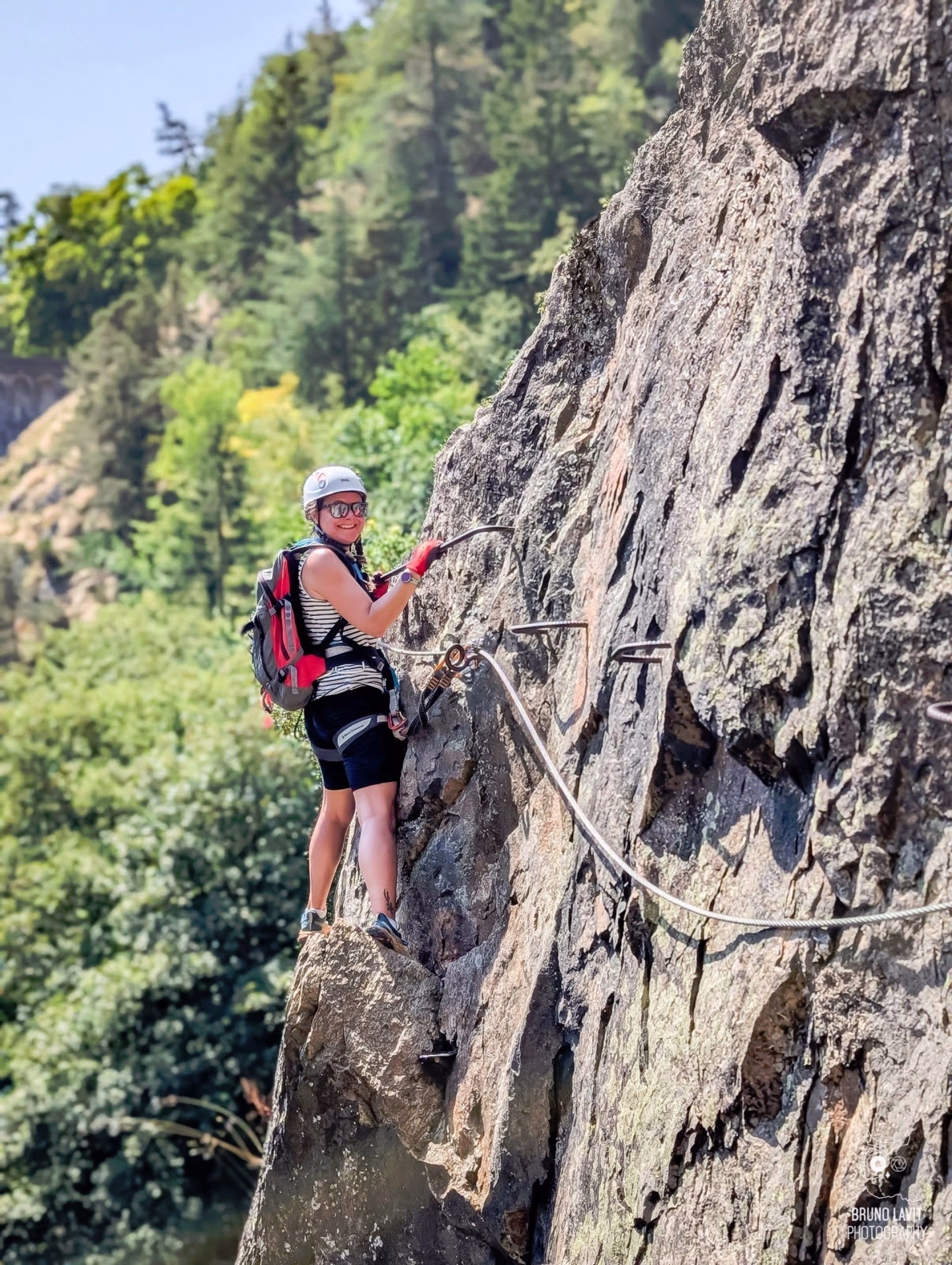 Week-end Via Ferrata en famille dans le Massif du Pilat