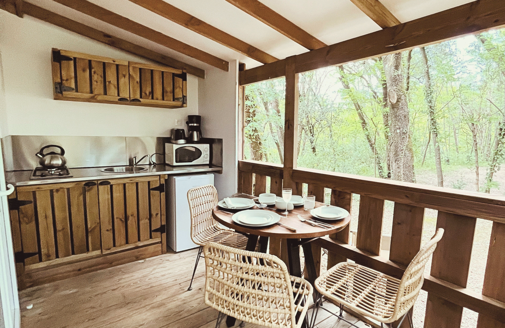 🏠 Chalet privé - Jours 1 à 2