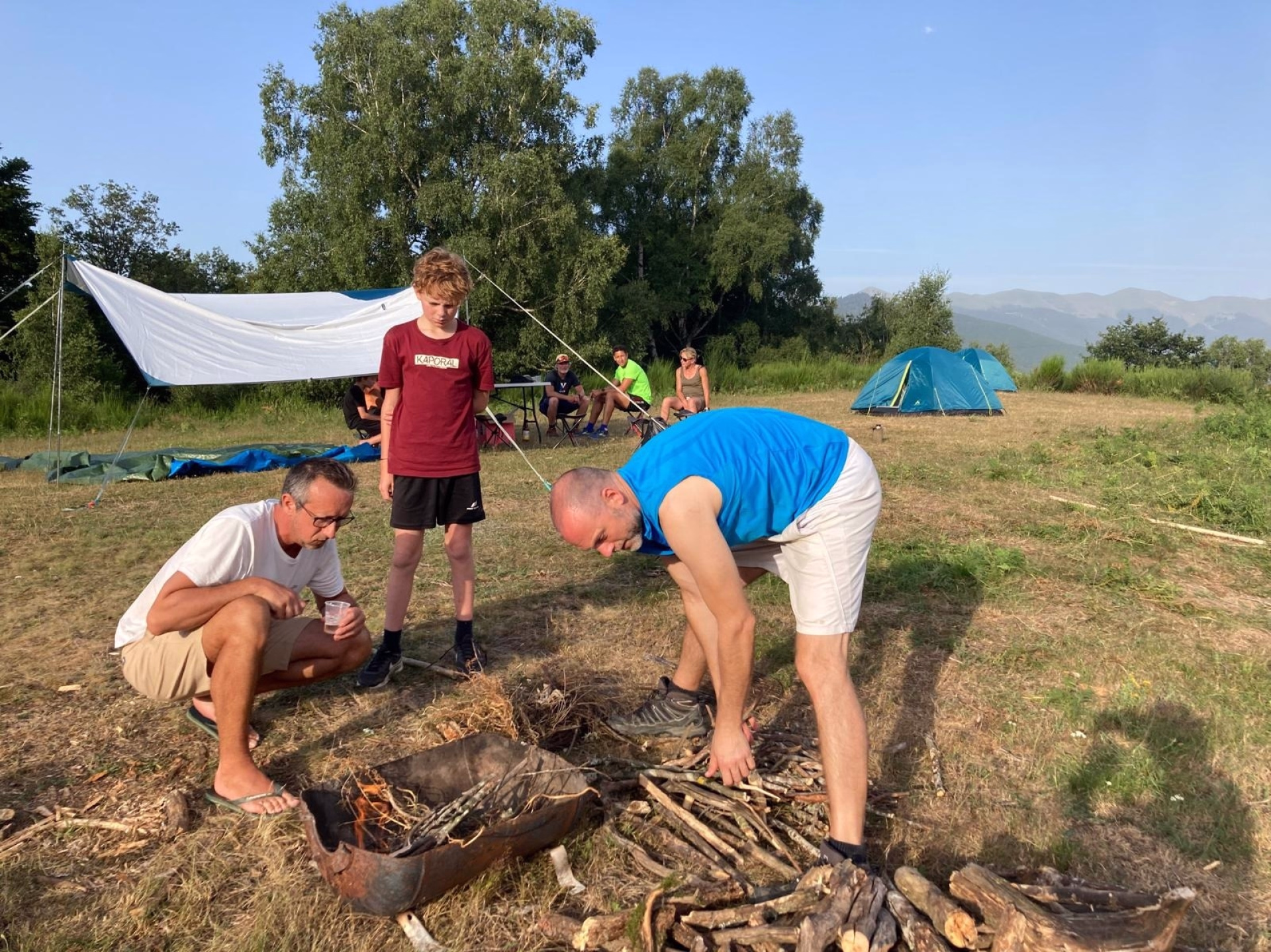 ⛺️ Bivouac/tente - Jour 1