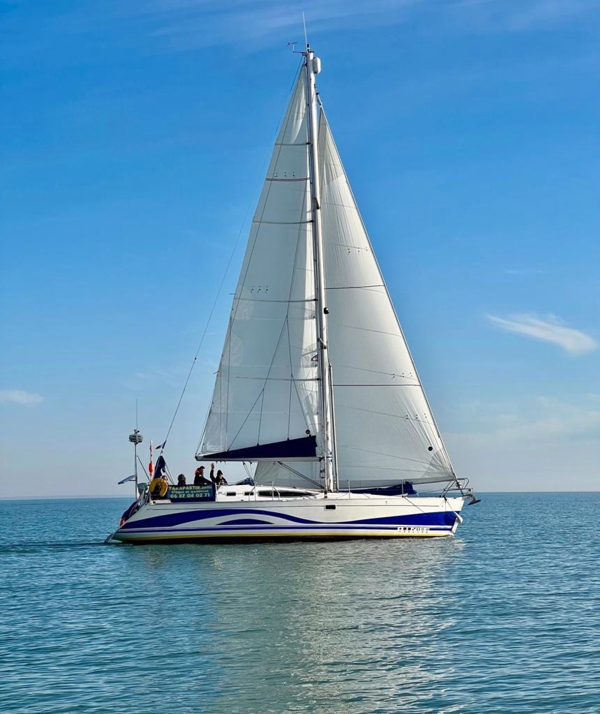 Week-end voile perfectionnement à La Rochelle avec navigation de nuit