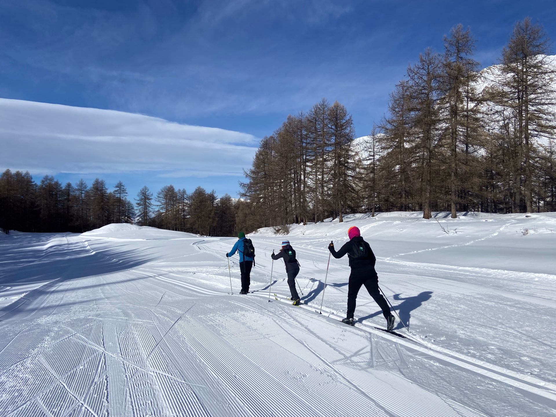 Ski de fond Intermédiaire : Classique, Skating et Biathlon à Guillestre
