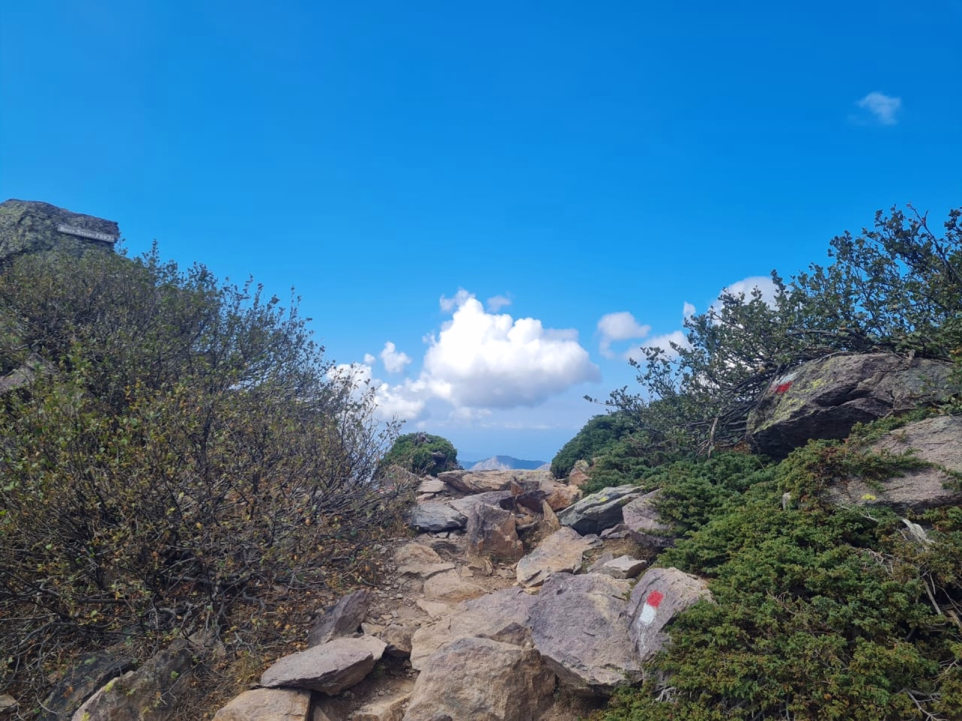 Le GR20 Nord tracé originel en groupe