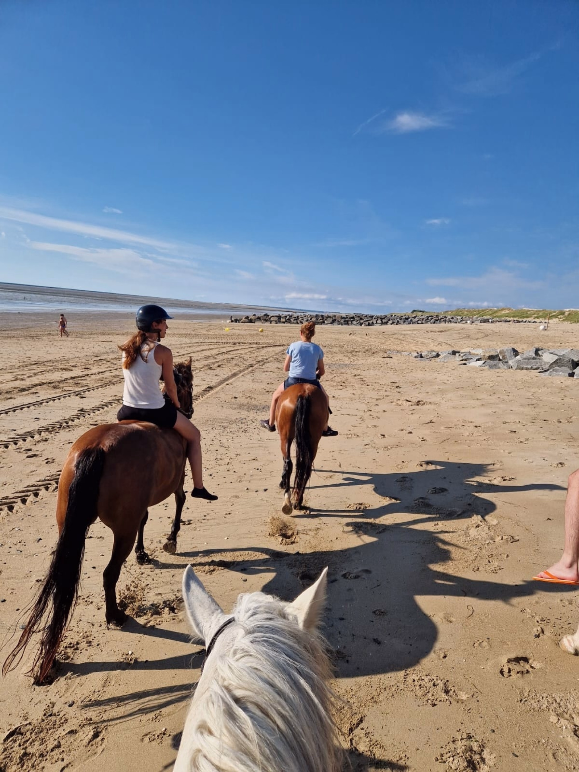 Reiten zu den Stränden von La Vanlée