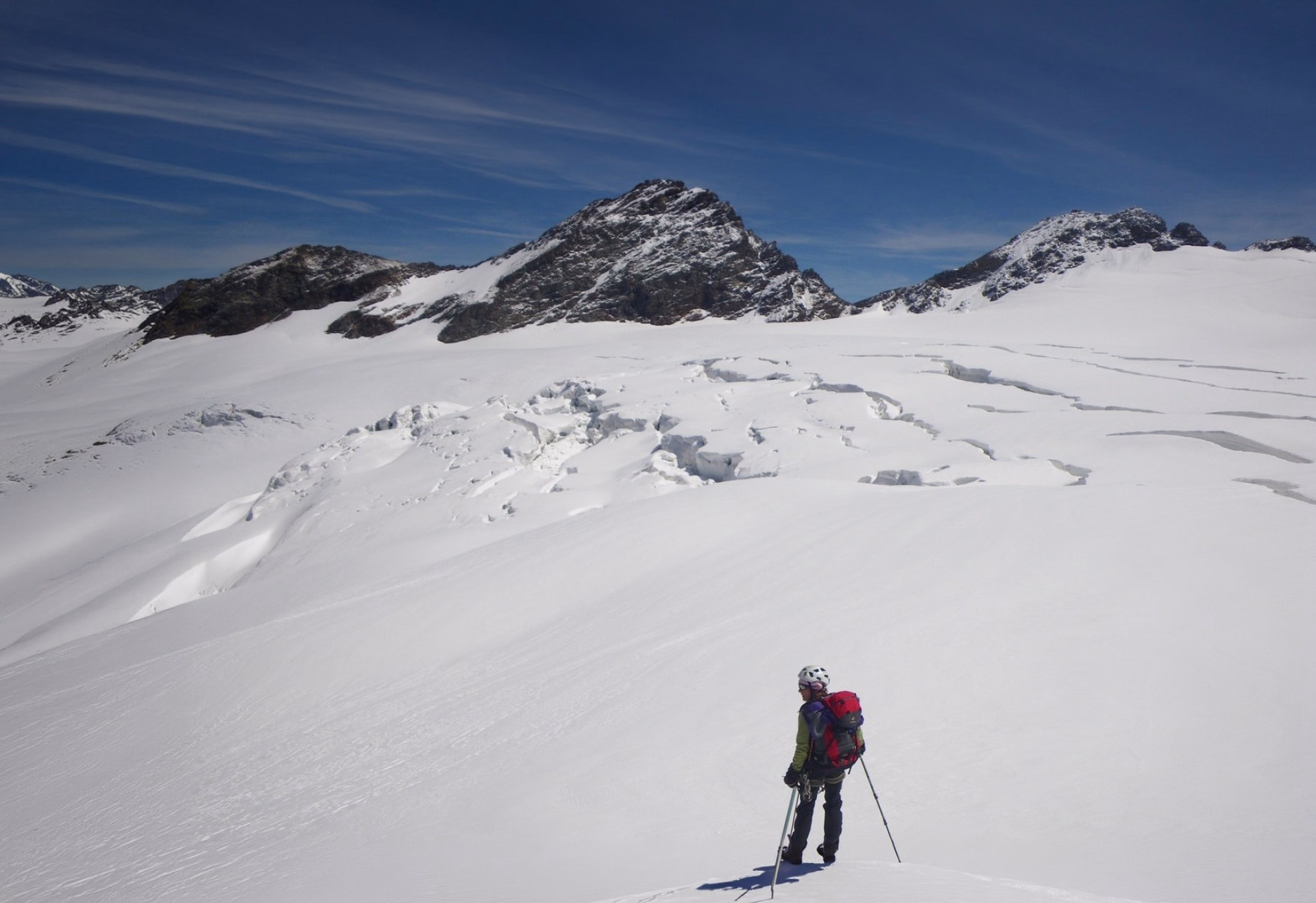 Première expérience en alpinisme et nuit en cabane non gardée