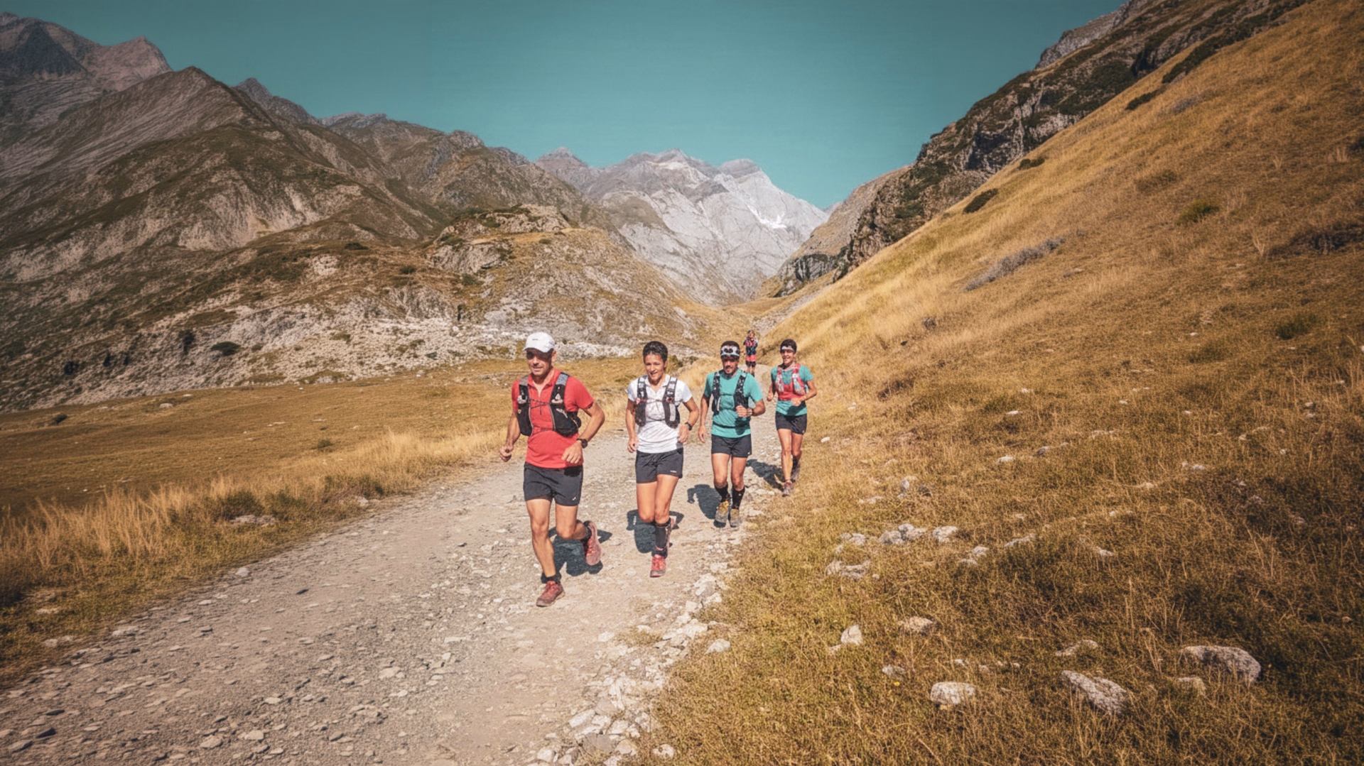 Stage de trail face au Vignemale dans les Pyrénées