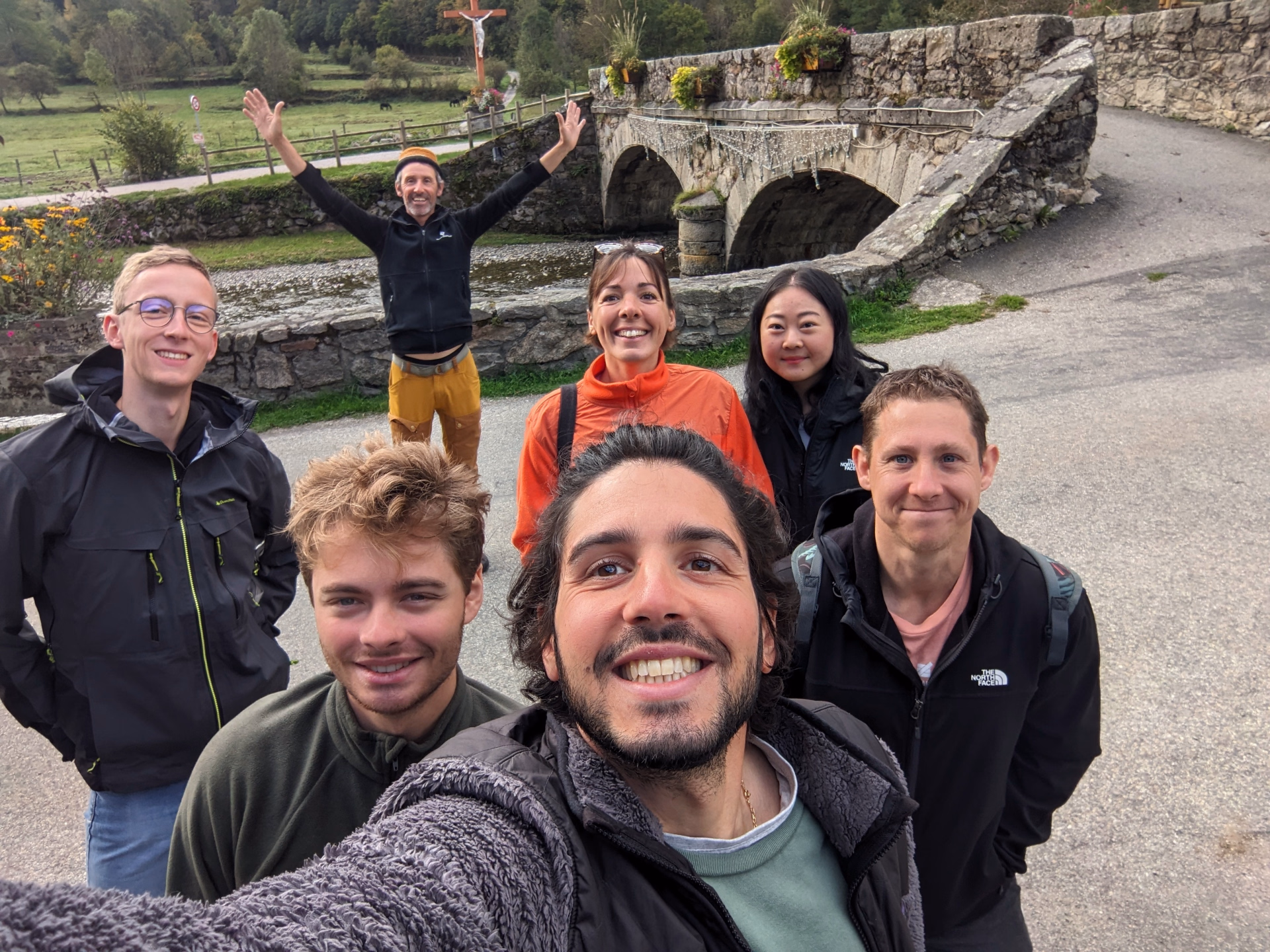 Photo de groupe séjour randonnée © Photo de groupe séjour randonnée