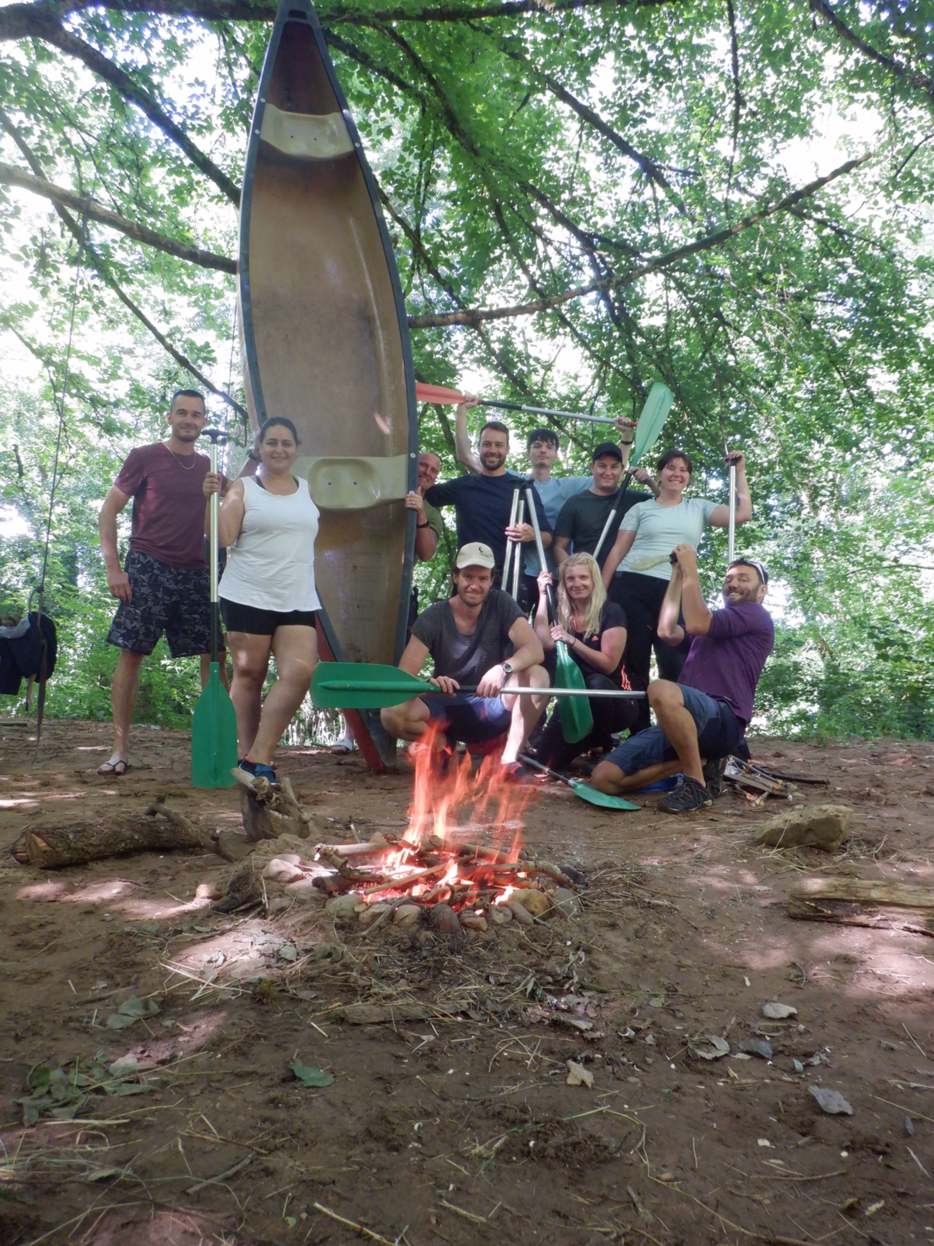 Aventure nature en CANOE-BIVOUAC sur la Vézère ( 2jrs - Dordogne)