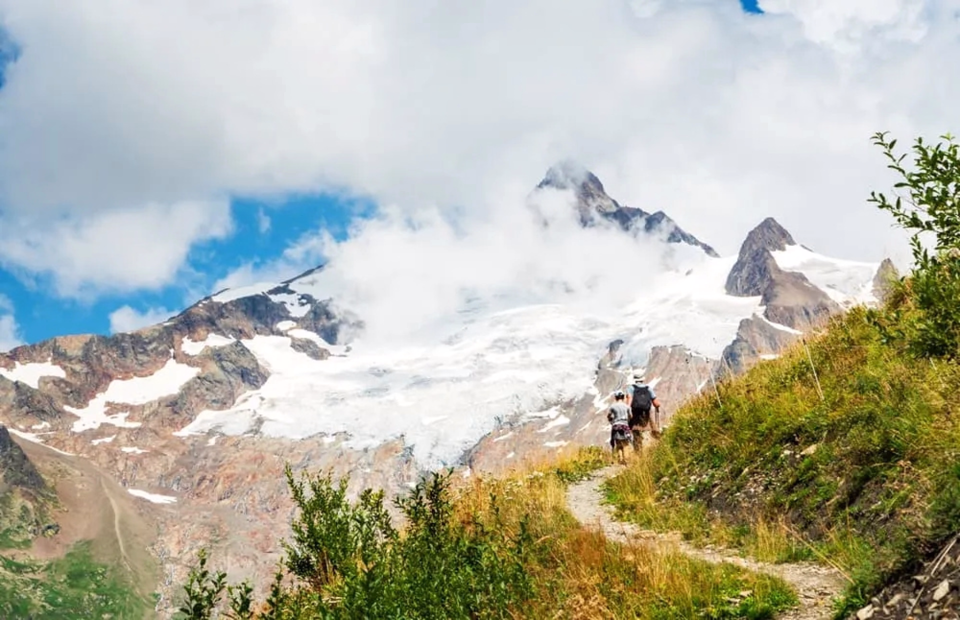 Première randonnée en famille dans les Alpes