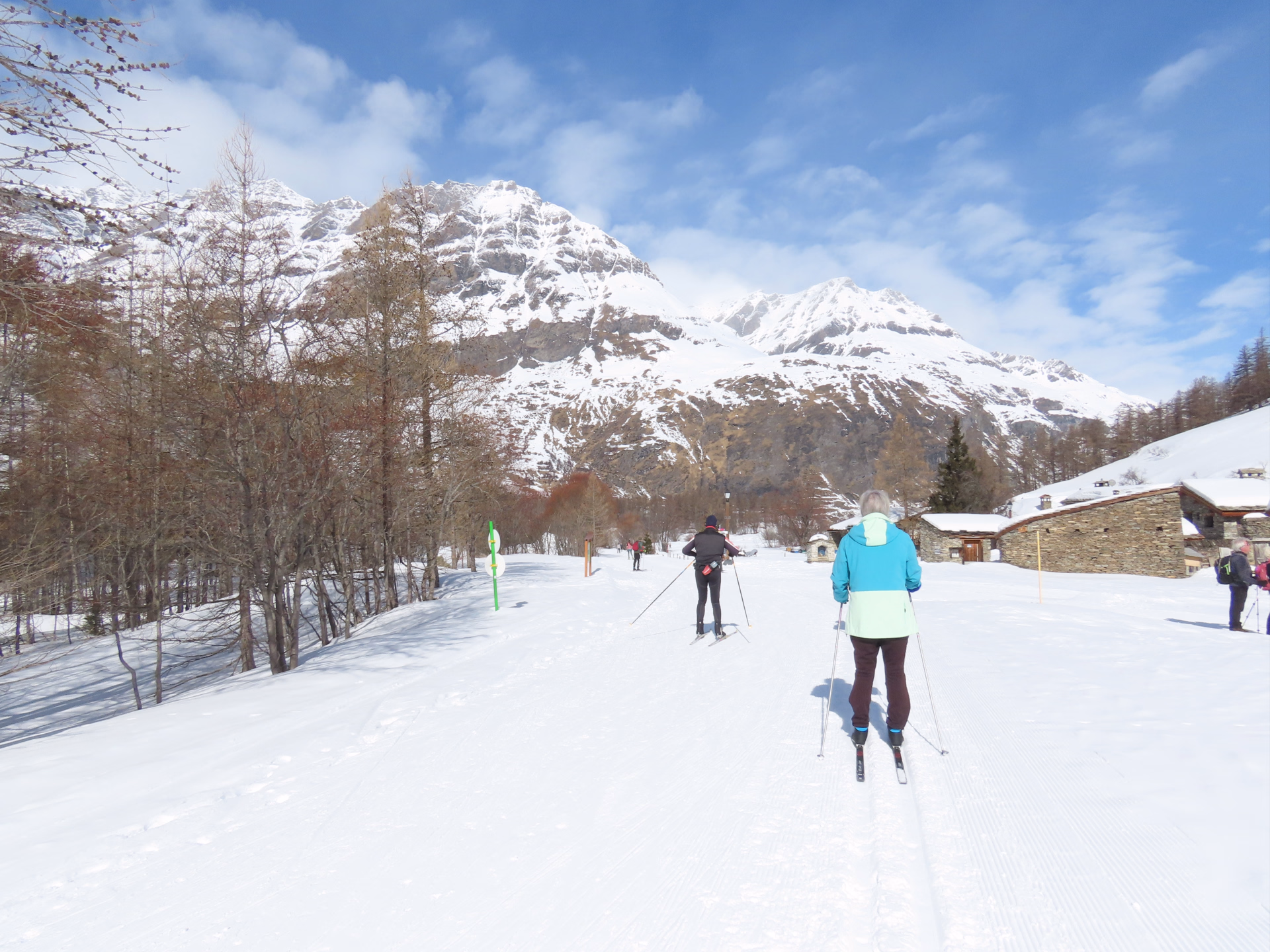 Randonnées ski de fond classic à Bessans