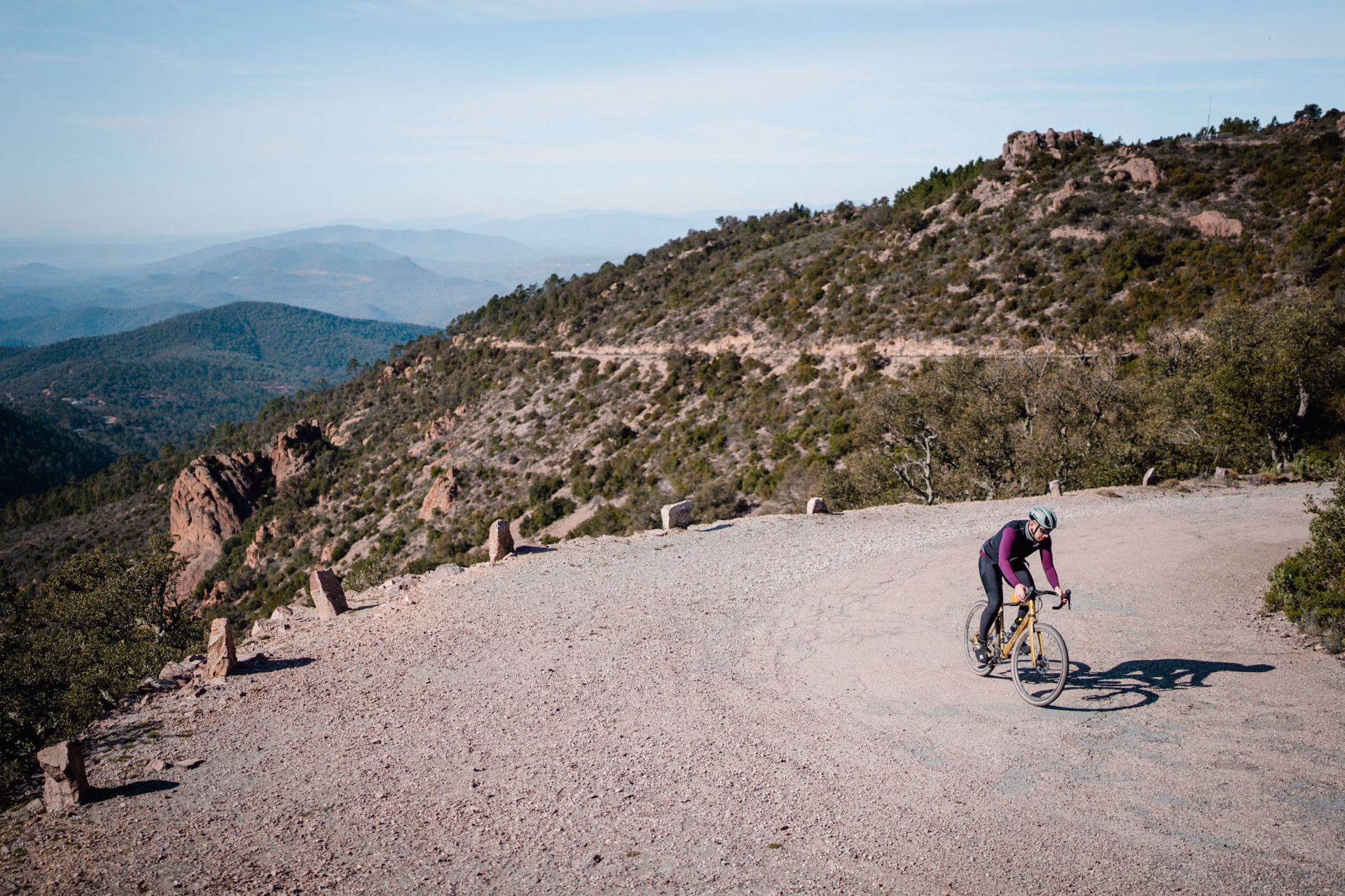 Aventure gravel sur les hauteurs de la Côte d’Azur