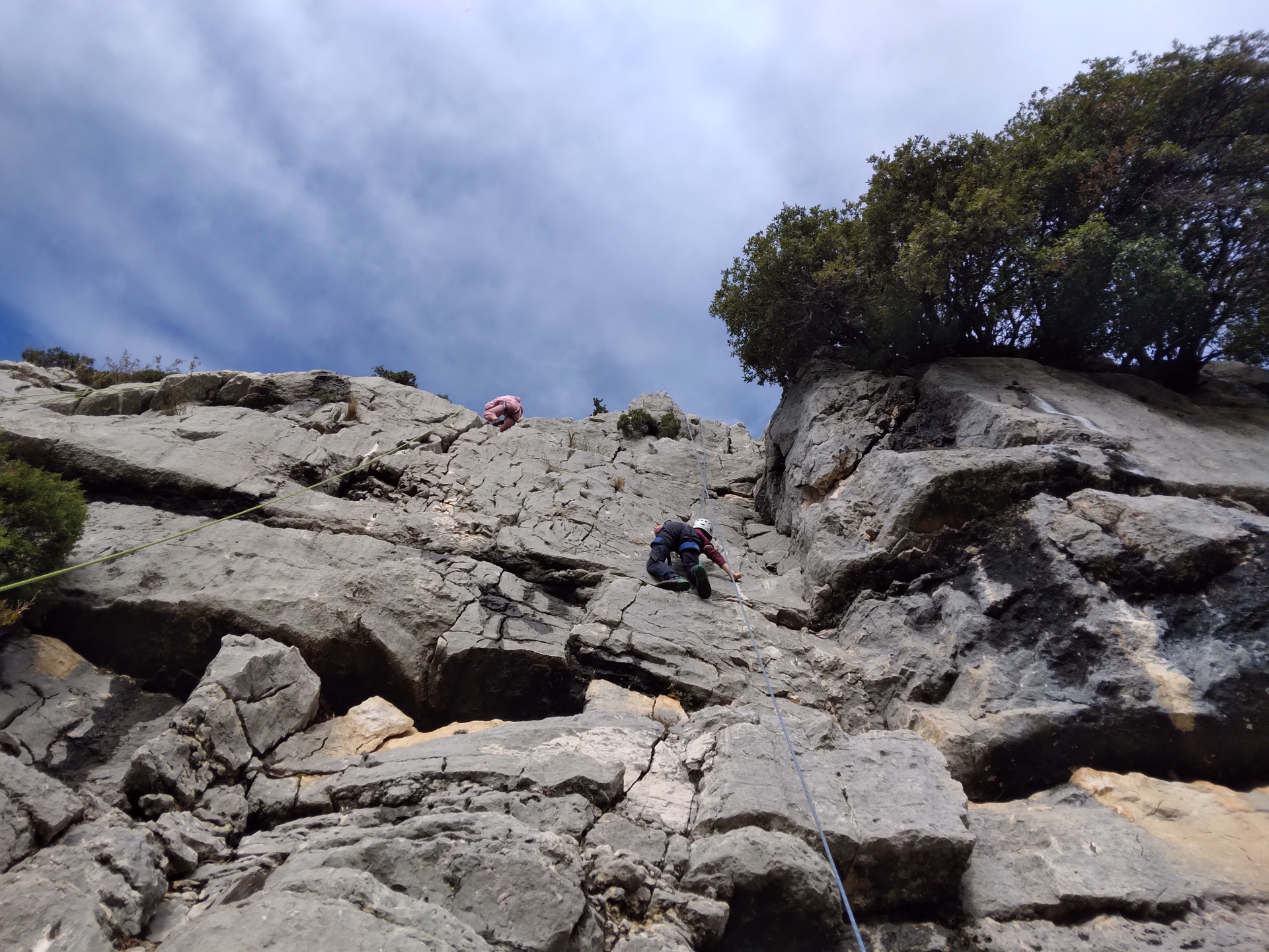 S'initier à l'escalade sur les falaises des Préalpes d'Azur