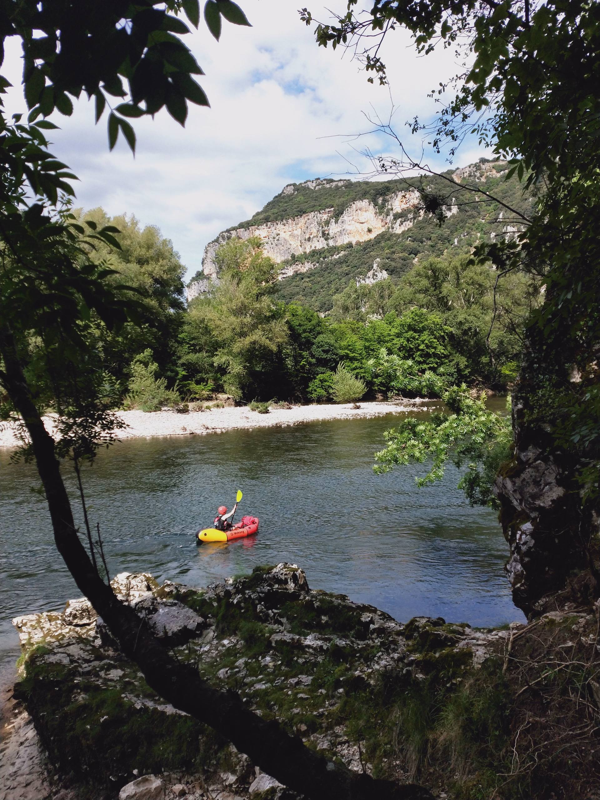 Traversée Bikekraft dans les Basses Gorges du Verdon