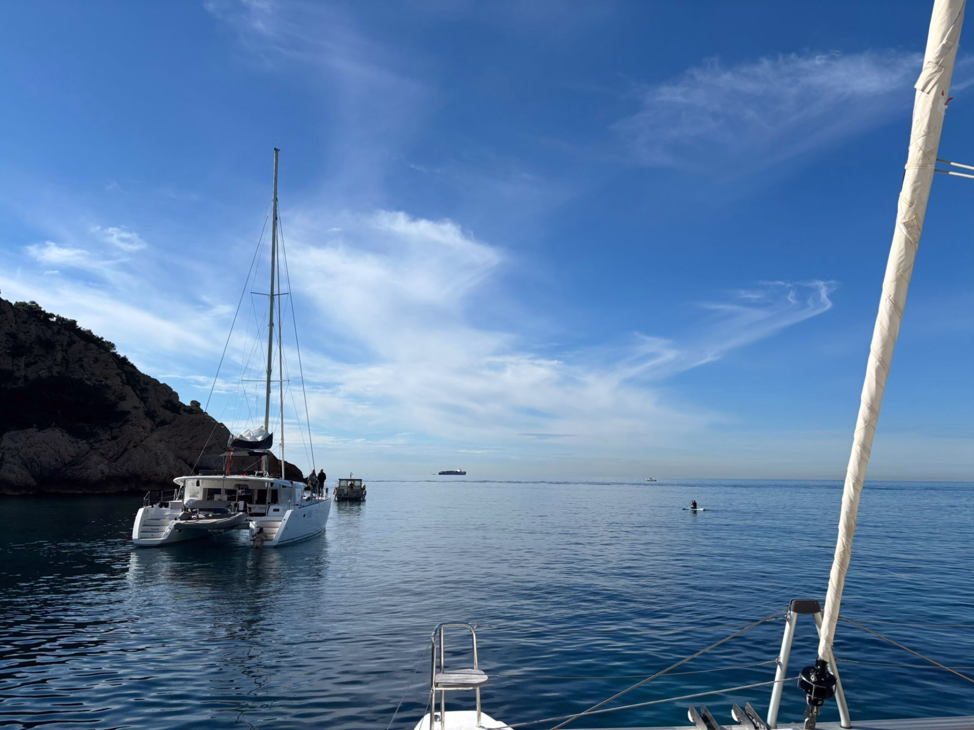 Cinq jours d'initiation voile au cœur des Calanques