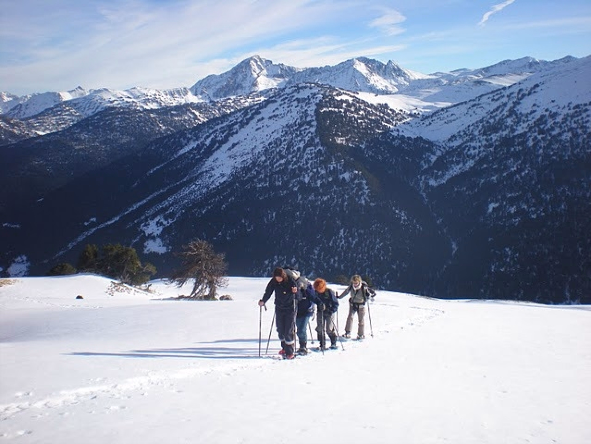 Réveillon en raquettes au refuge de Montgarri dans les Pyrénées