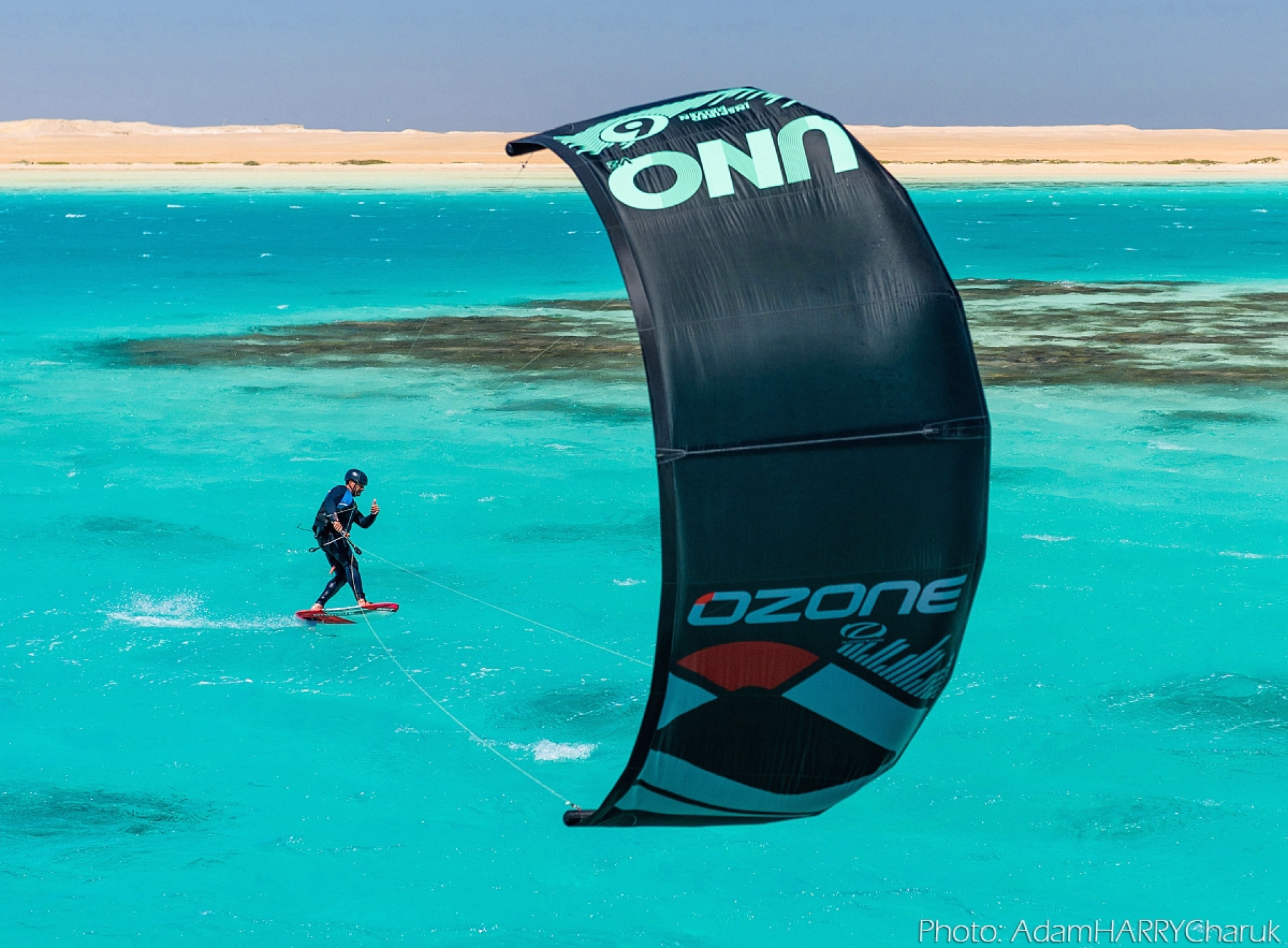 Kitesurf itinérant en mer Rouge sur des spots secrets