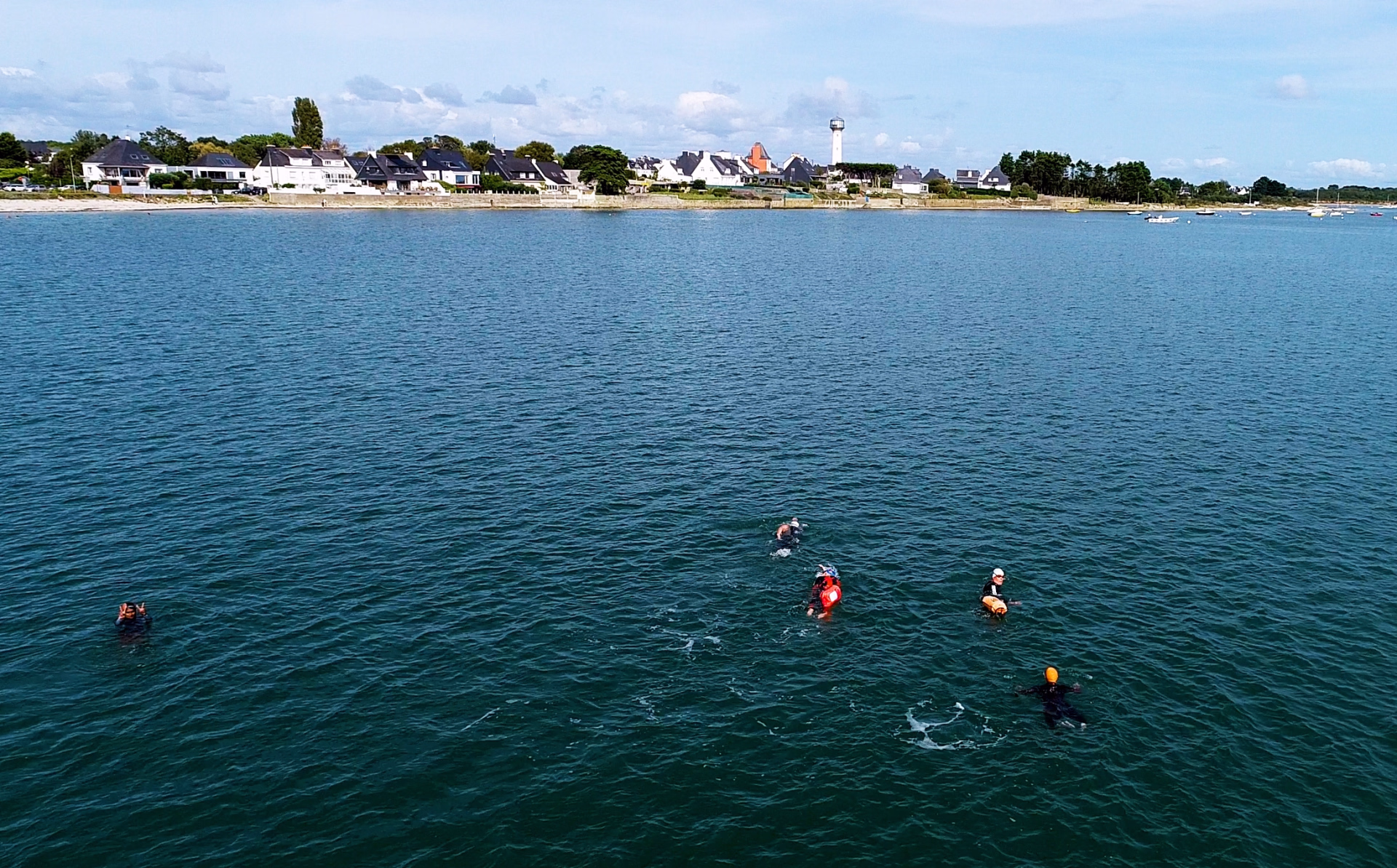 3 jours de nage en eau libre, sophrologie et massage en Bretagne