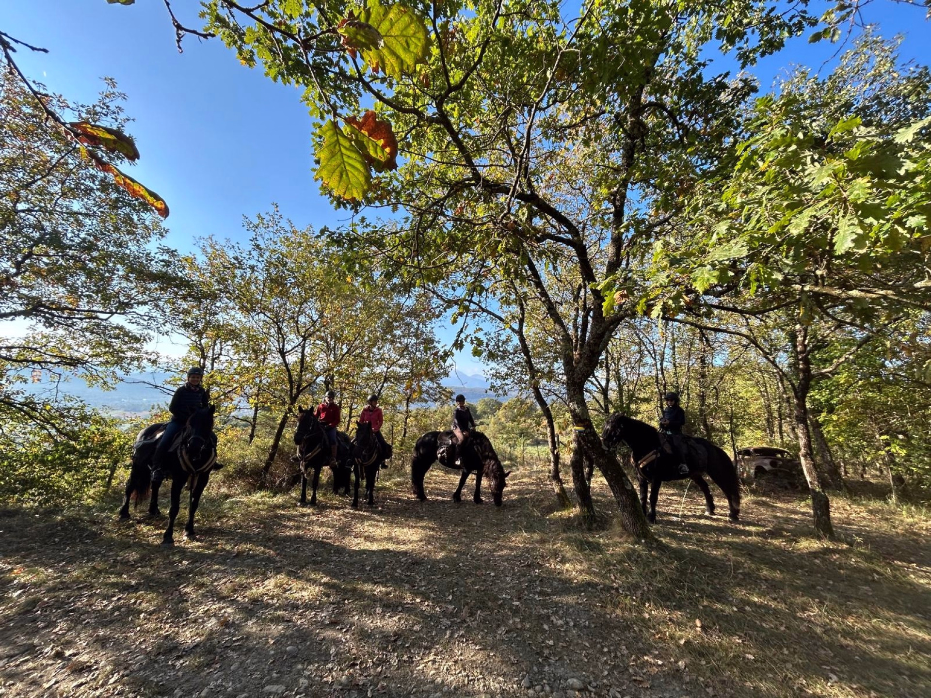 Belles demeures en Pyrénées cathares à cheval